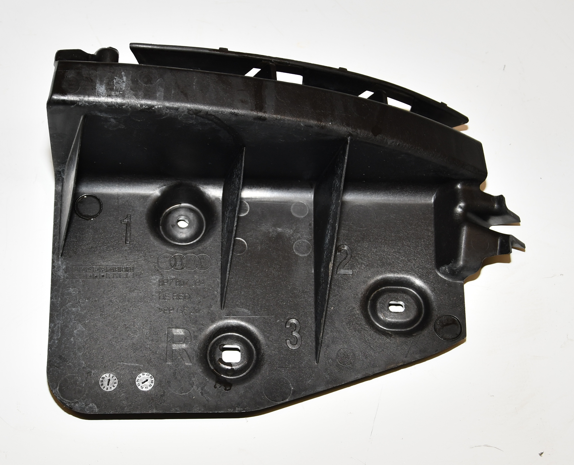 Führungsprofil Stoßstangenprofil Hinten,Rechts 8P7807394 A3 Cabrio Original 