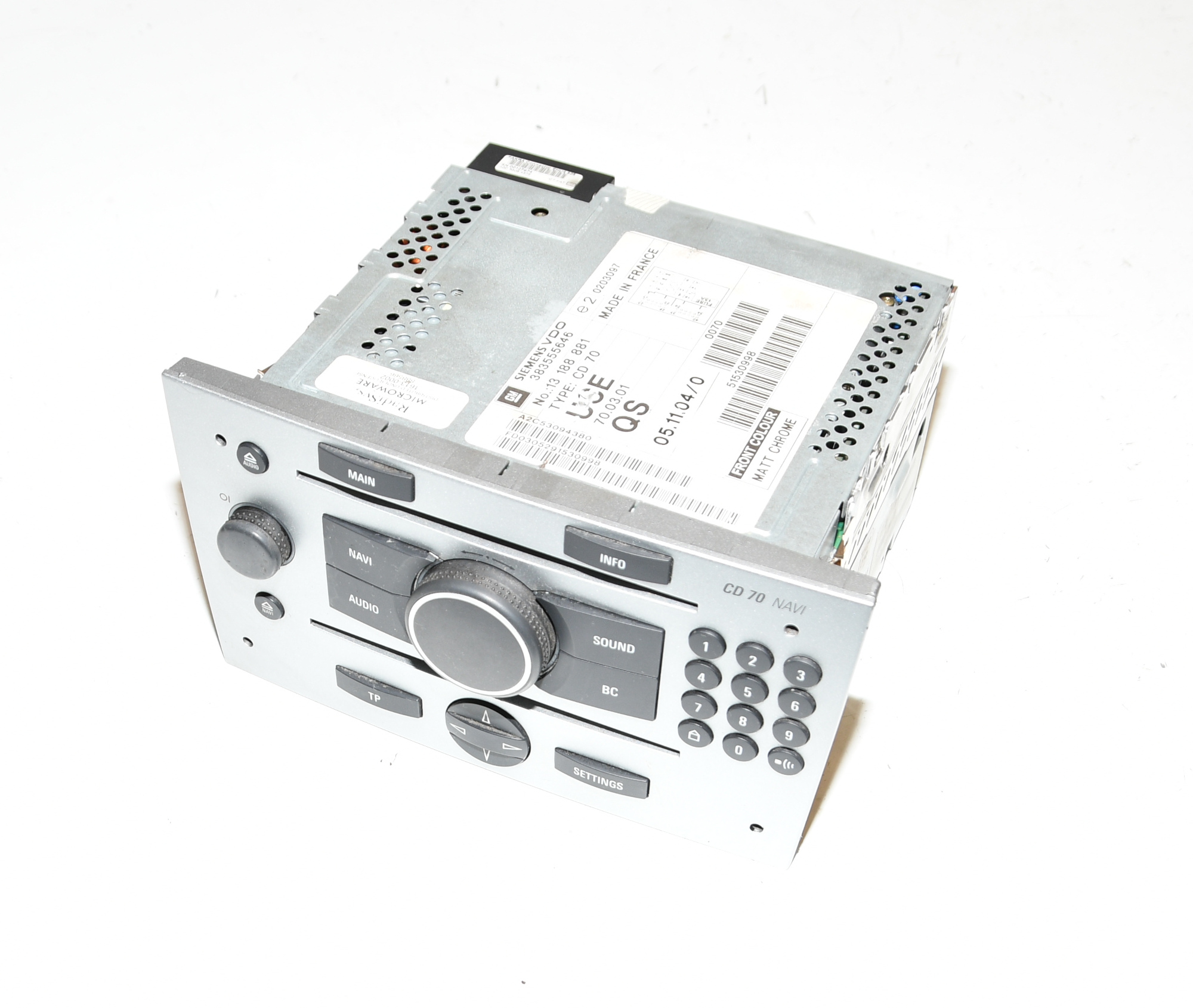 Autoradio CD-Radio  13188881 Tigra Twin Top Original    