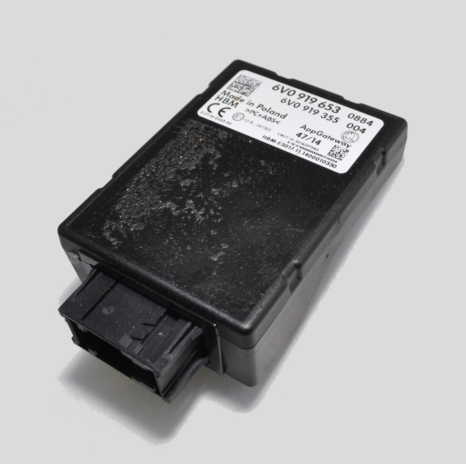 Steuergerät Telefon Interfacebox Bluetooth  6V0919653 Fabia NJ3 Original Skoda 