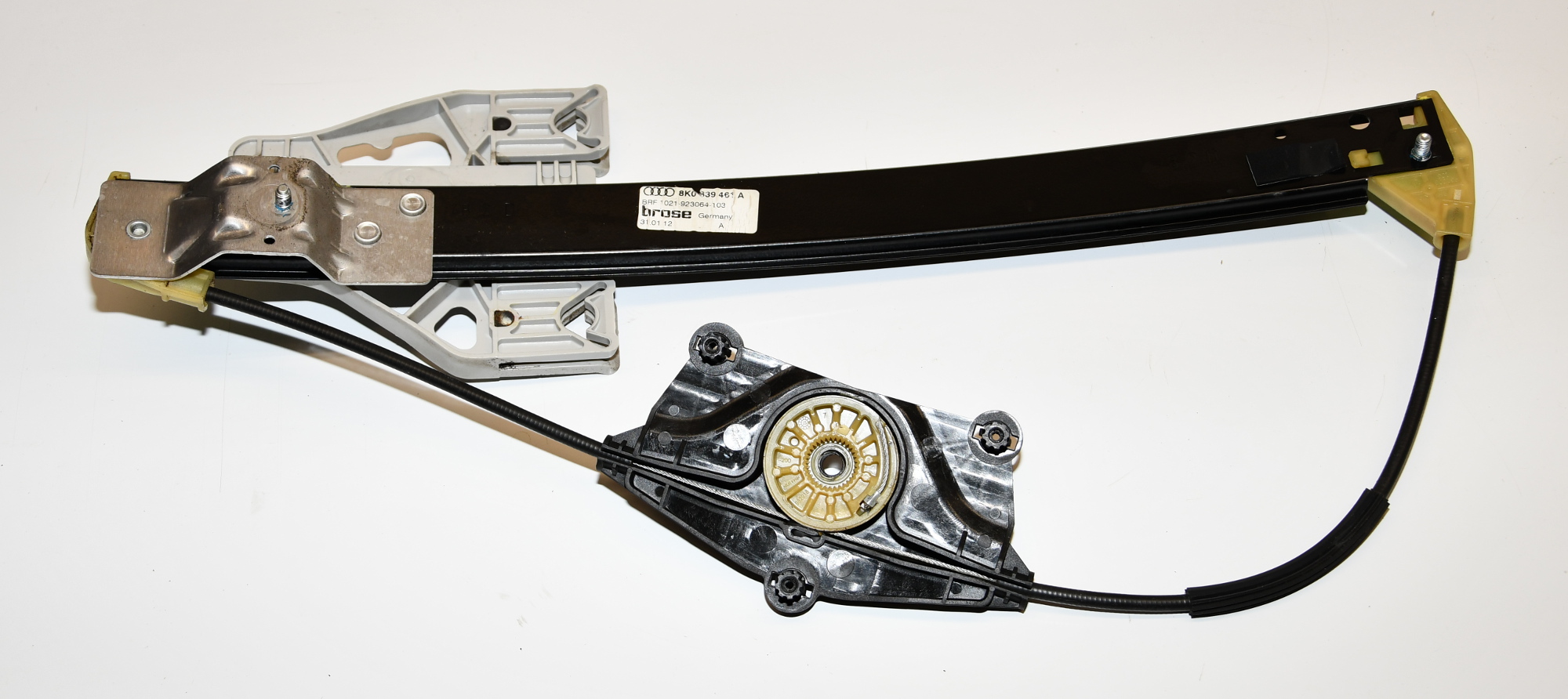 Fensterhebermechanik elektr. ohne Motor Hinten,Links 8K0839461A A4 B8 Original 