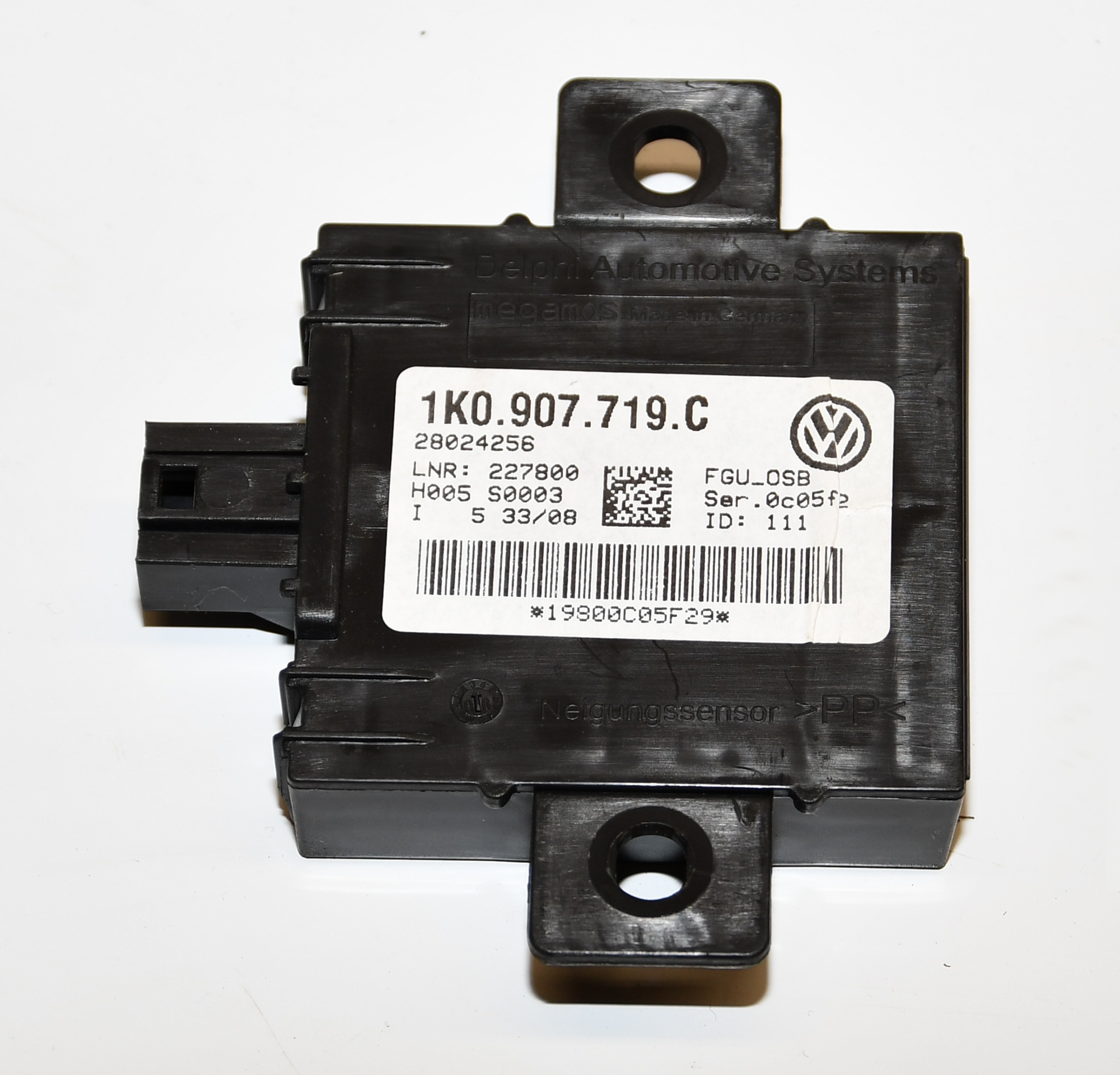 Steuergerät Diebstahlschutz  1K0907719C EOS Original VW 