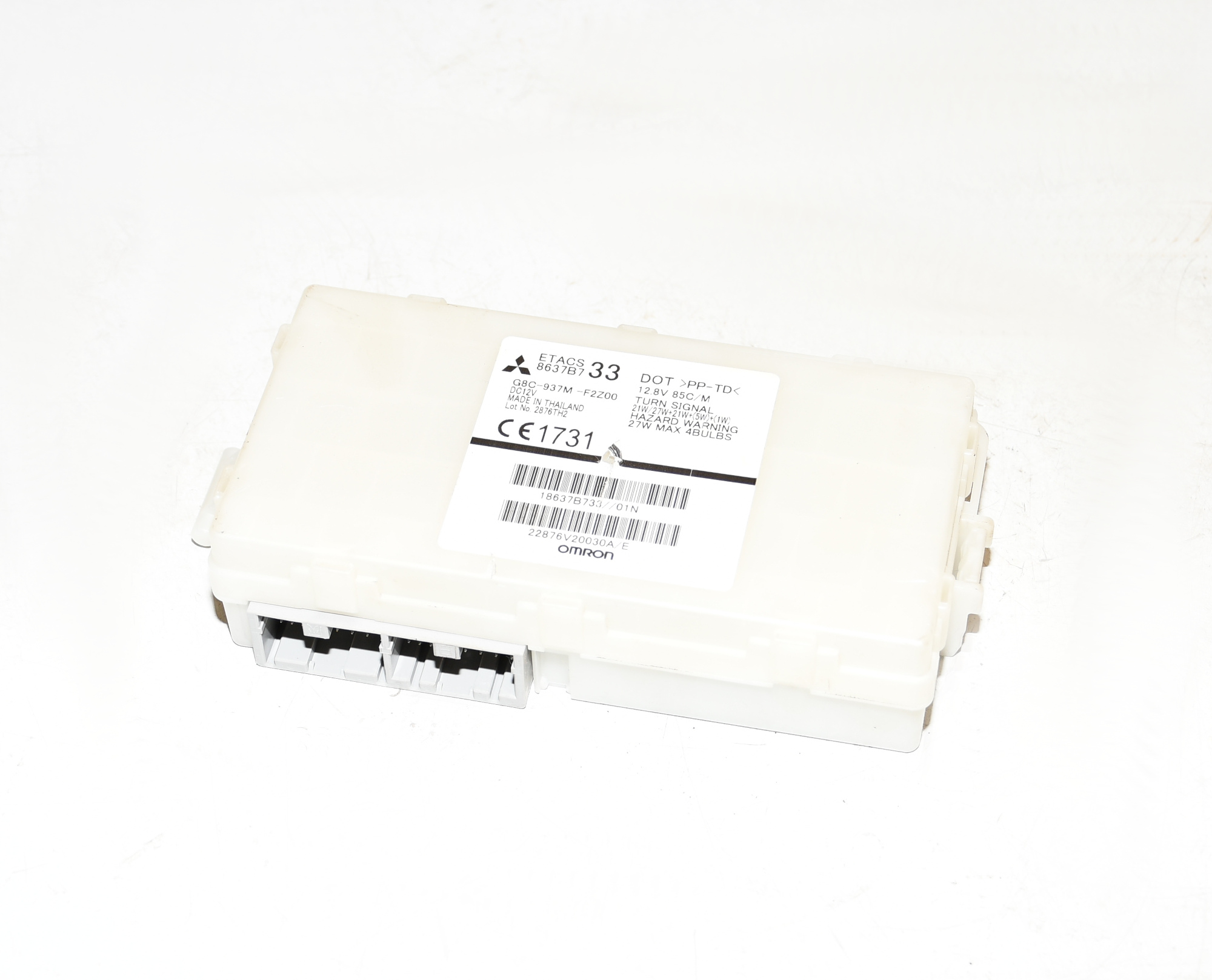 Steuergerät Sicherungskasten Zentralelektrik  8637B733 G8C-937M-F2Z00 ETACS 