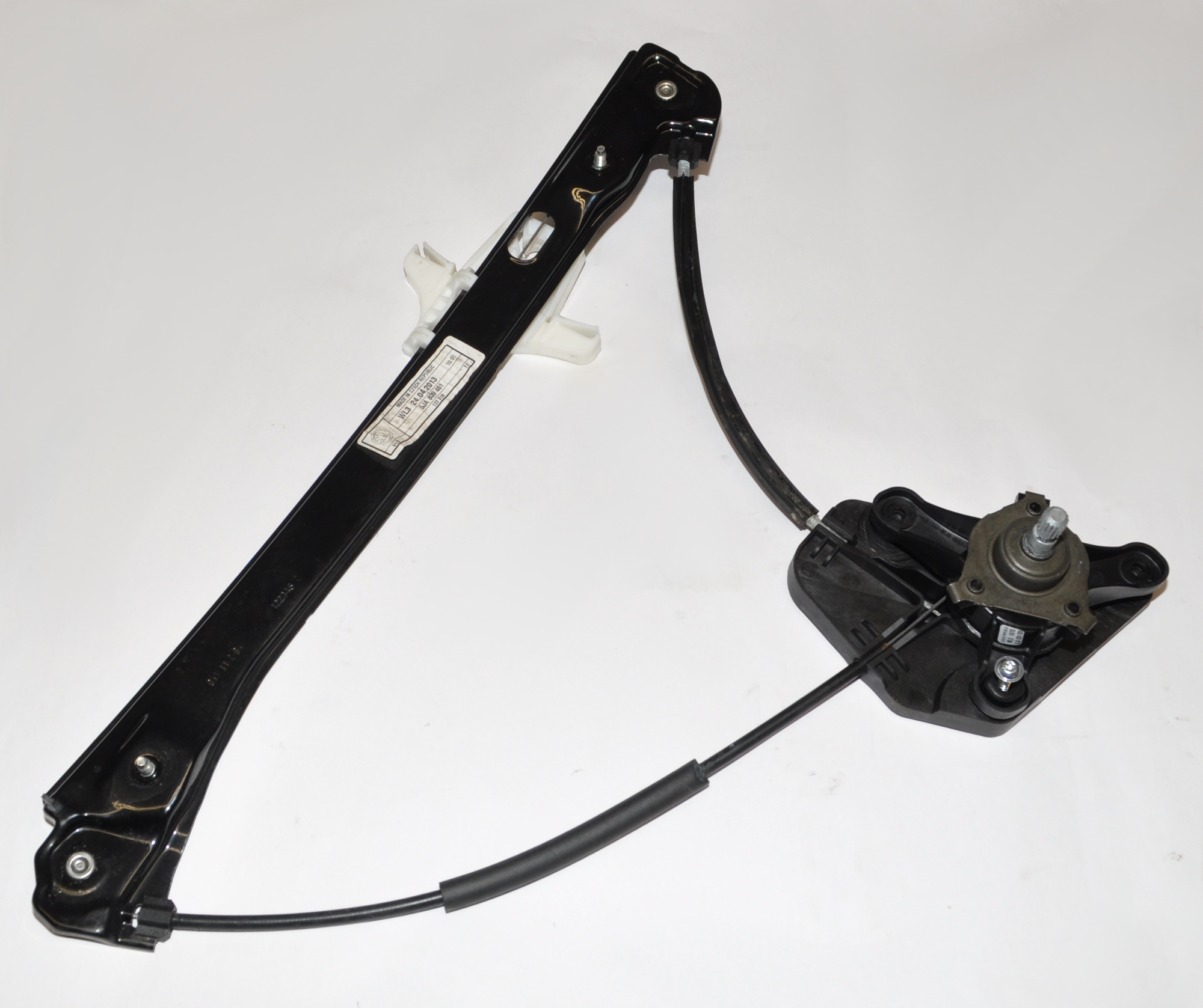 Fensterhebermechanik manuell Hinten,Links 5JA839461 Toledo Original Skoda 