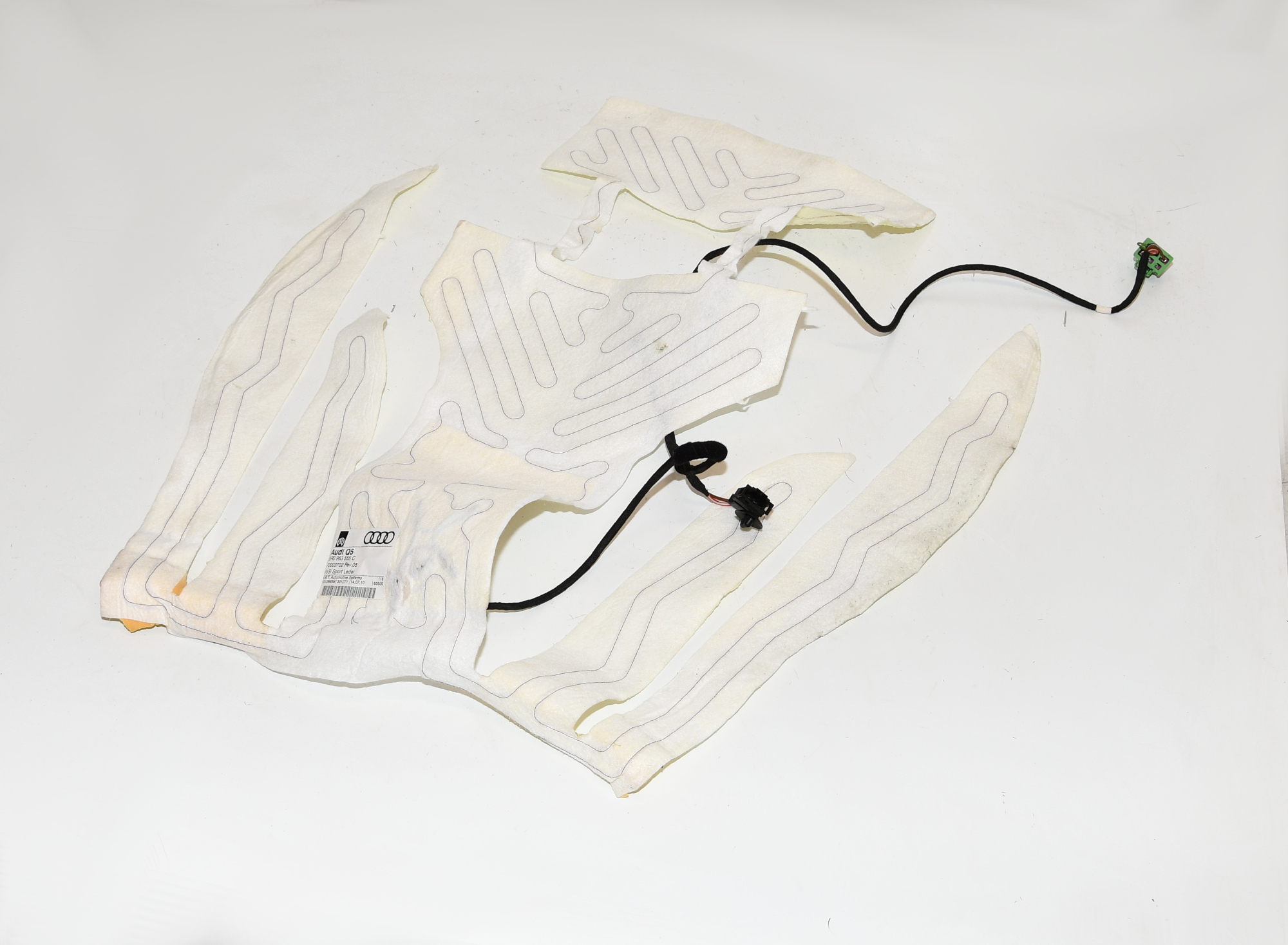 Sitzheizung Heizelement Sitzfläche Vorne,Rechts,Links 8R0963555C Q5 8R Orig. 