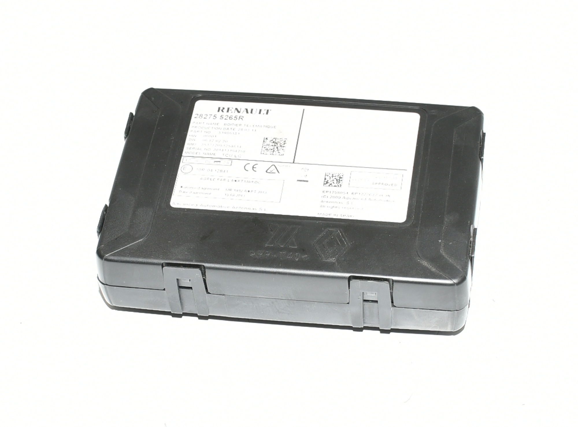 Steuergerät Combox Telematik  282755265R Clio IV Grandtour Original Renault 