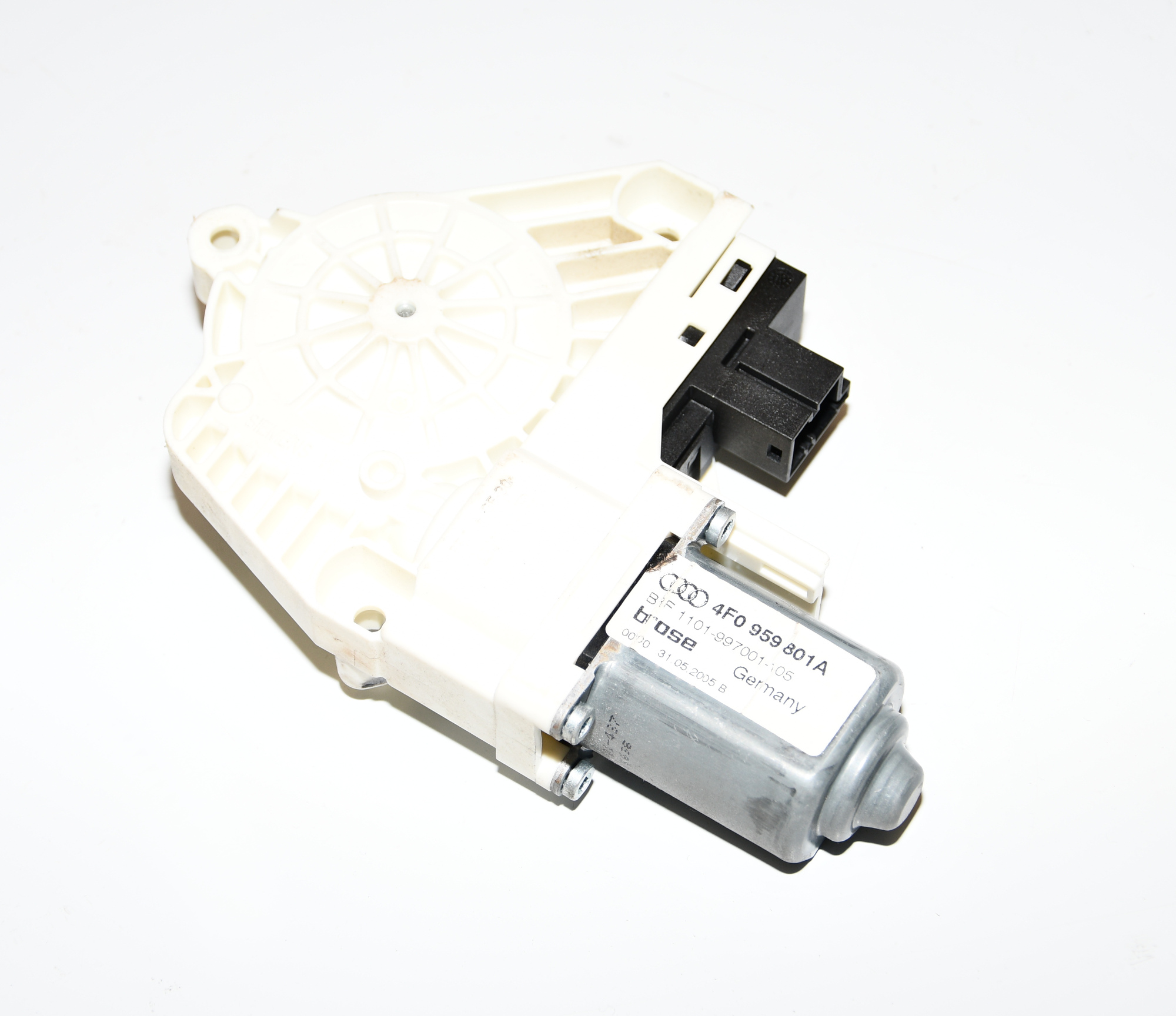 Fensterhebermotor mit Steuergerät Hinten,Links 4F0959801A A6 4F Limosine Orig. 