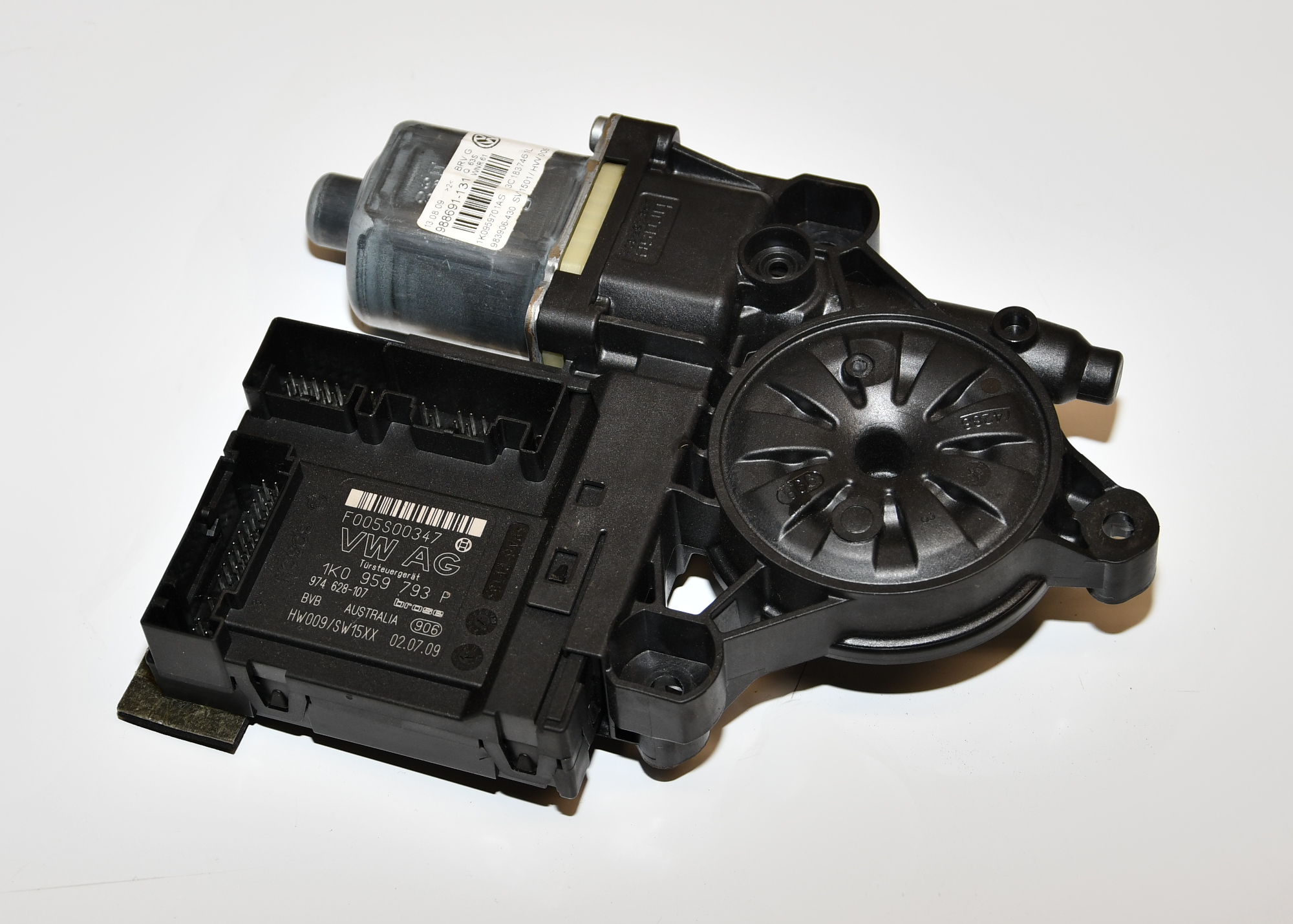 Fensterhebermotor mit Steuergerät Vorne,Links 1K0959701AS Z0T Original brose 