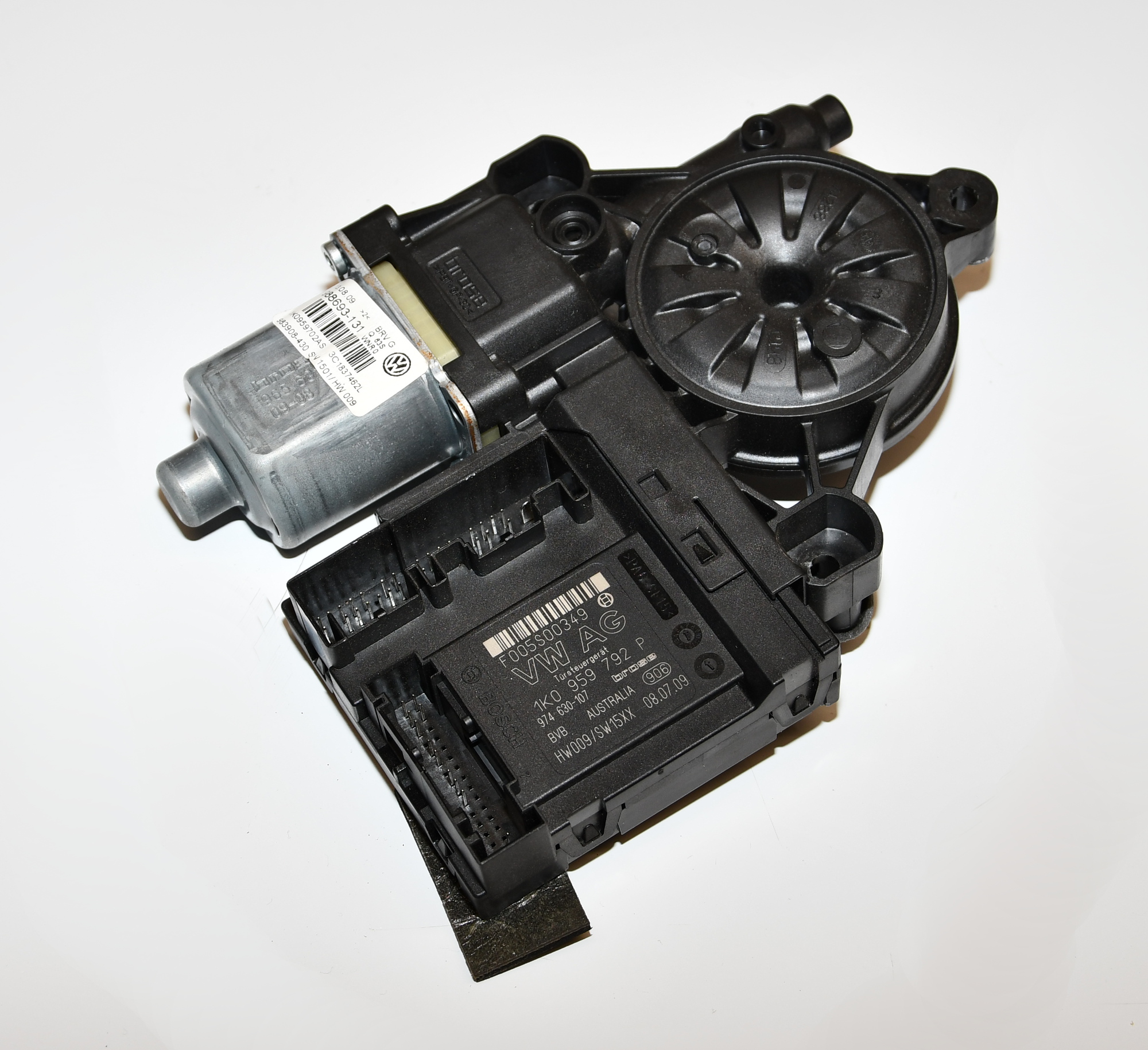 Fensterhebermotor mit Steuergerät Vorne,Rechts 1K0959702AS Z0P Original brose 