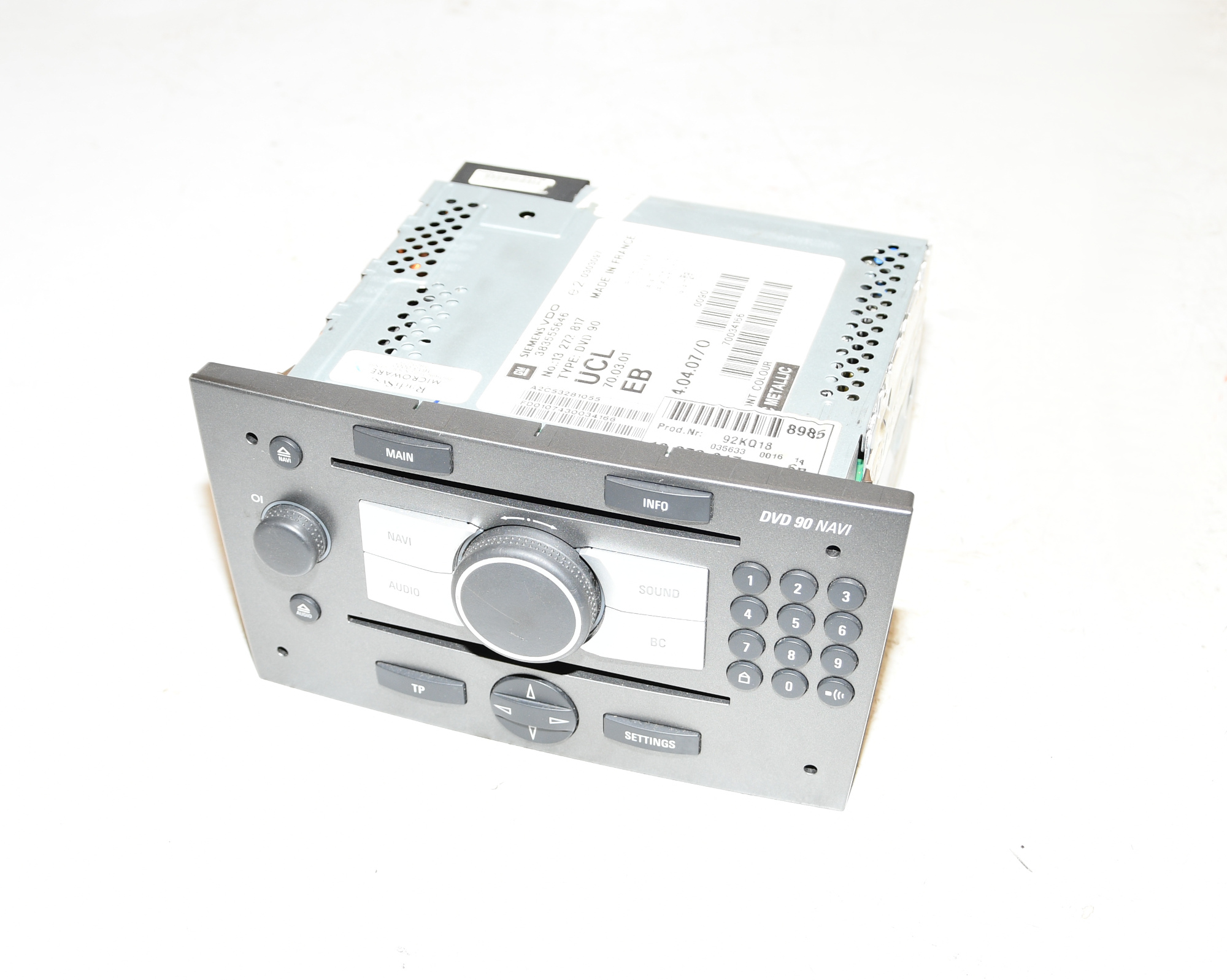 Autoradio CD-Radio  13272817 Vectra C Caravan Original Opel 