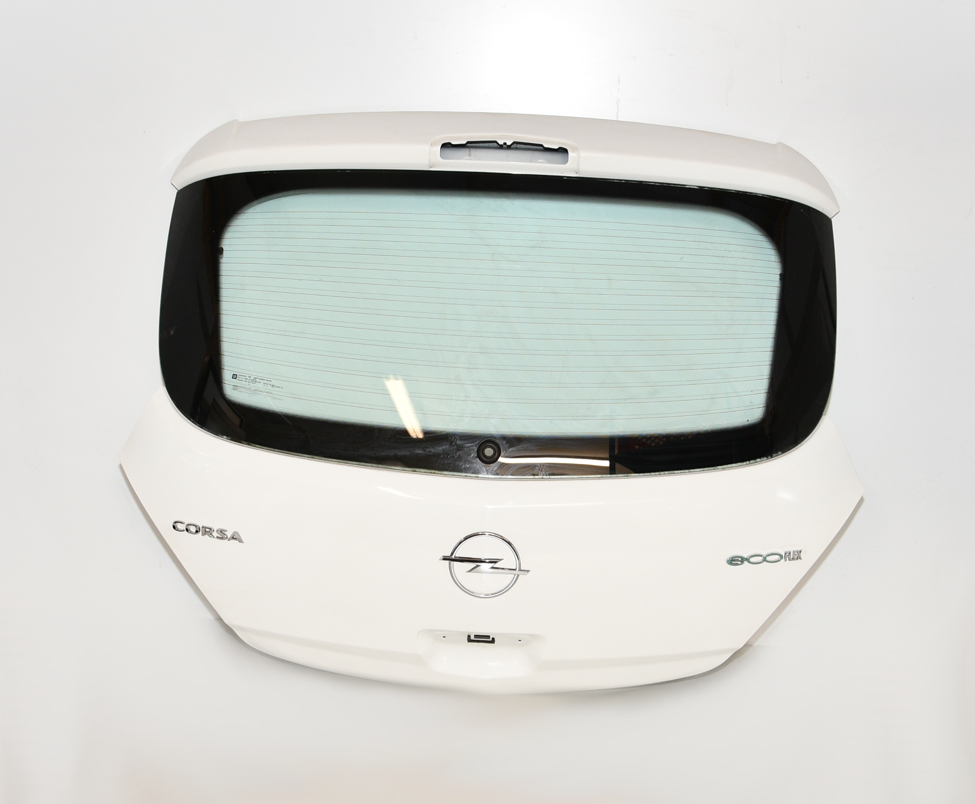 Heckklappe Kofferraumklappe  93191543 10U Casablancaweiss Corsa D Original Opel 