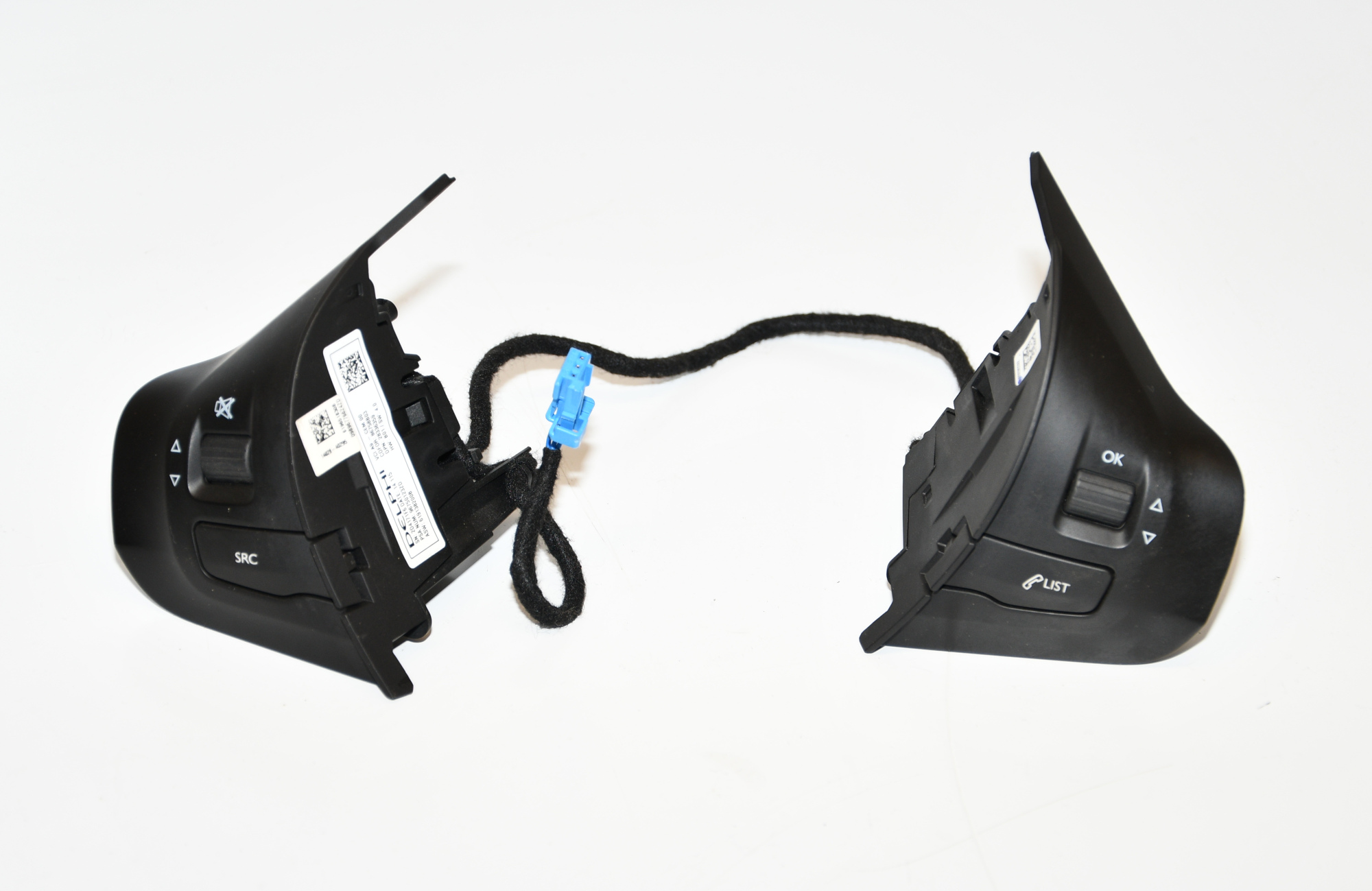 Multifunktionsschalter Lenkrad  96750123ZD Schwarz Mistral 208 I Original   