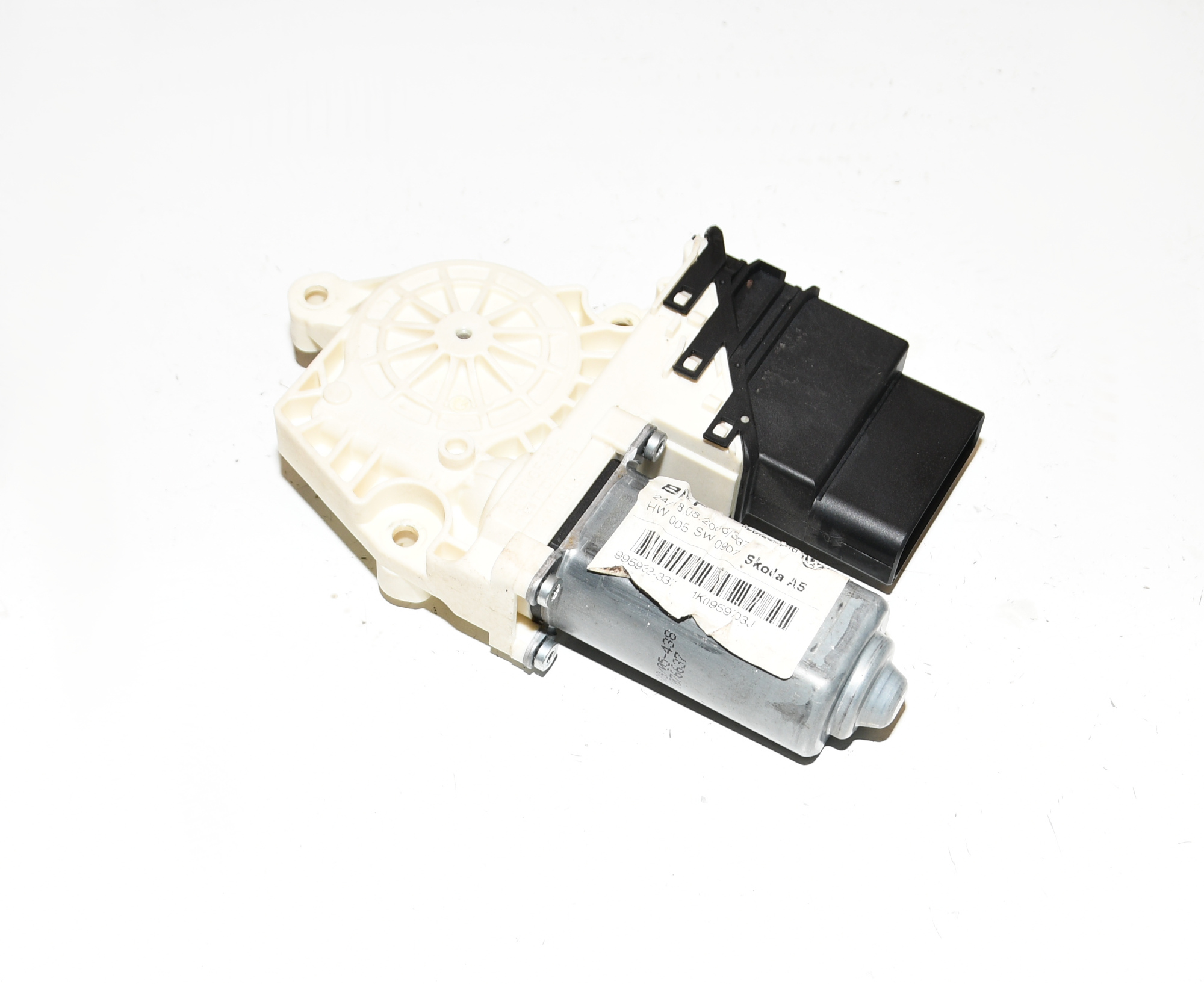 Fensterhebermotor mit Steuergerät Hinten,Links 1K0959703J SK1 Original Skoda 