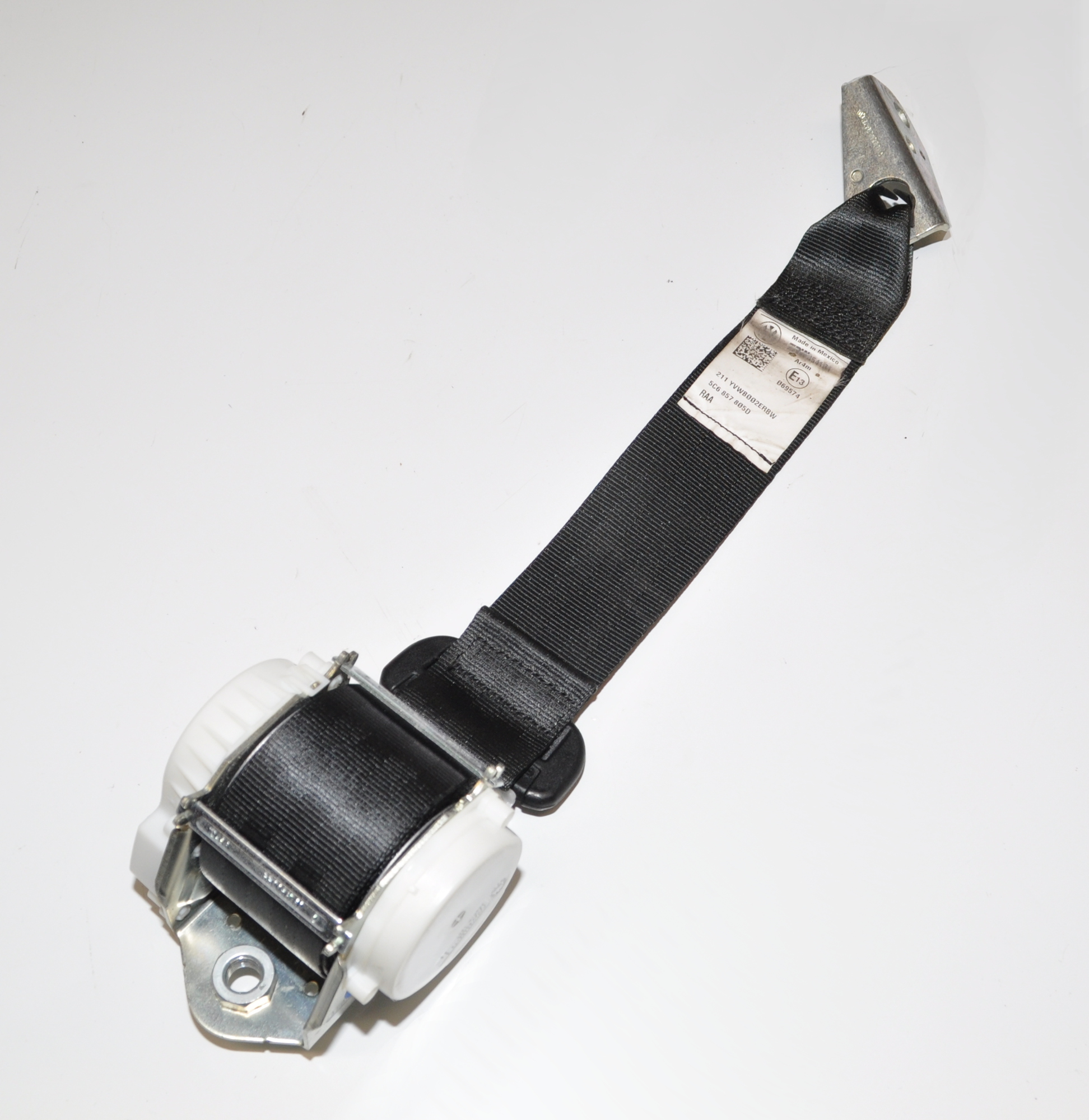 Dreipunkt Sicherheitsgurt Hinten,Links 5C6857805D RAA Jetta Original VW 