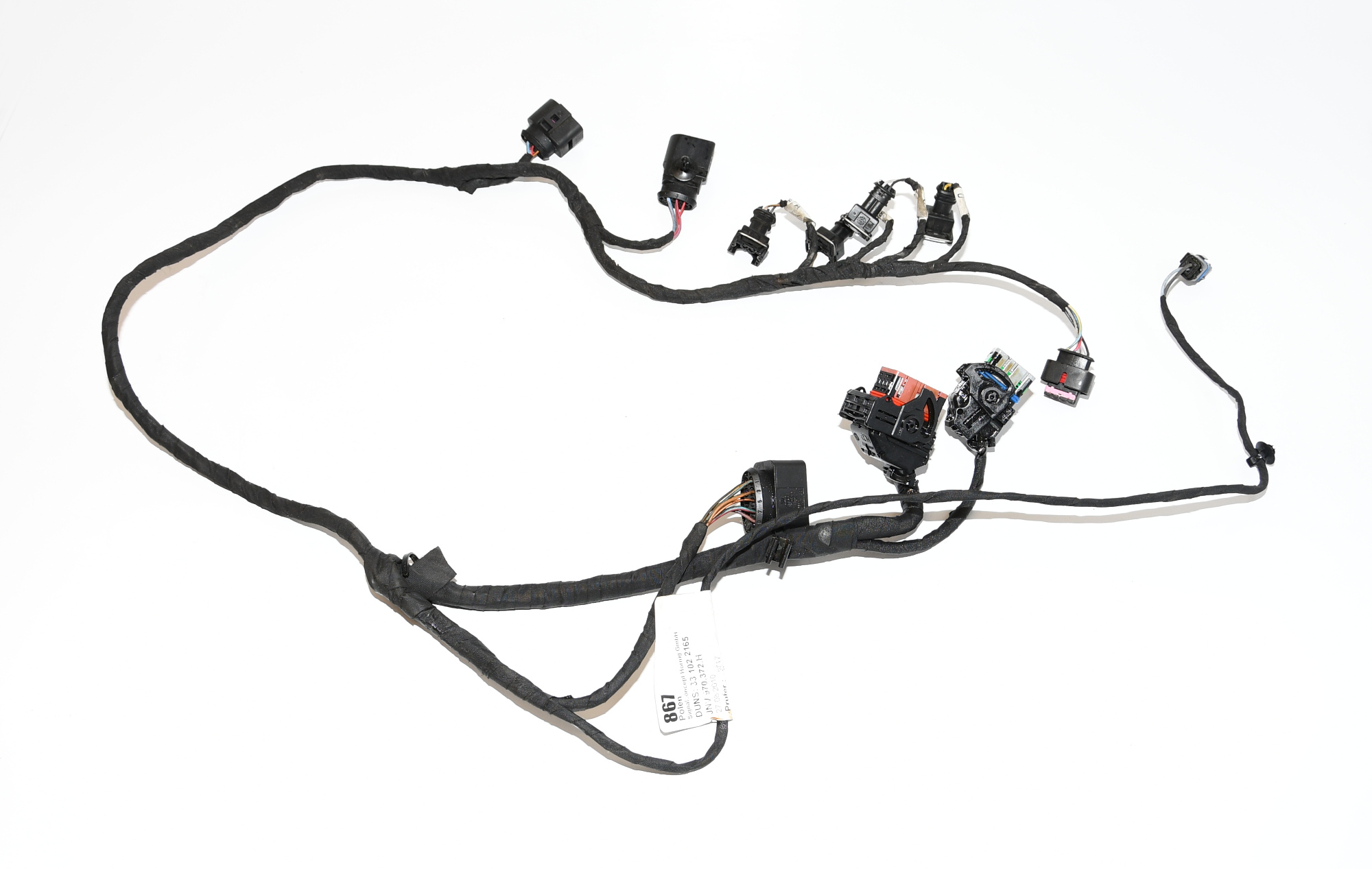 Kabelbaum Leitungssatz Motorraum  JNV970372H Gasanlage (LPG) Golf 6 1K Original 