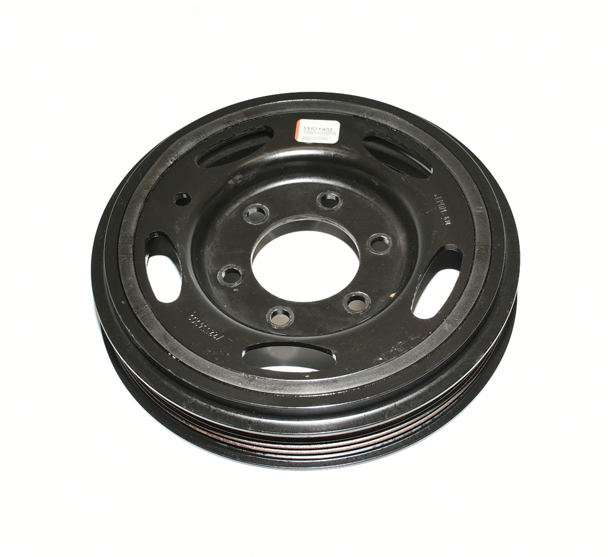 Kurbelwellenrad Schwingungsdämpfer  55571402 Corsa D 1,2 51KW A12XEL Original 