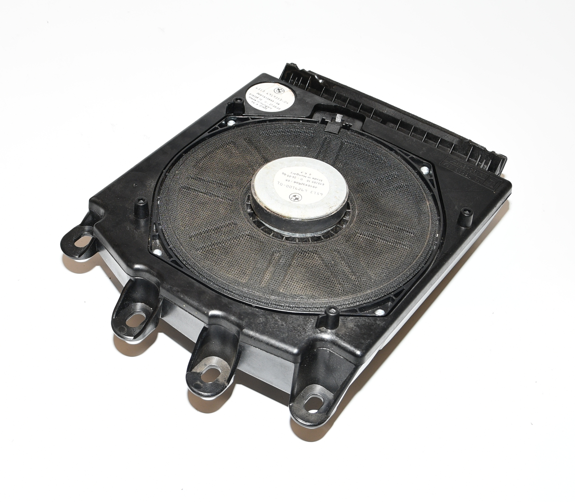 Zentralbass Subwoofer Links 65136919353 E60 525d Original BMW 