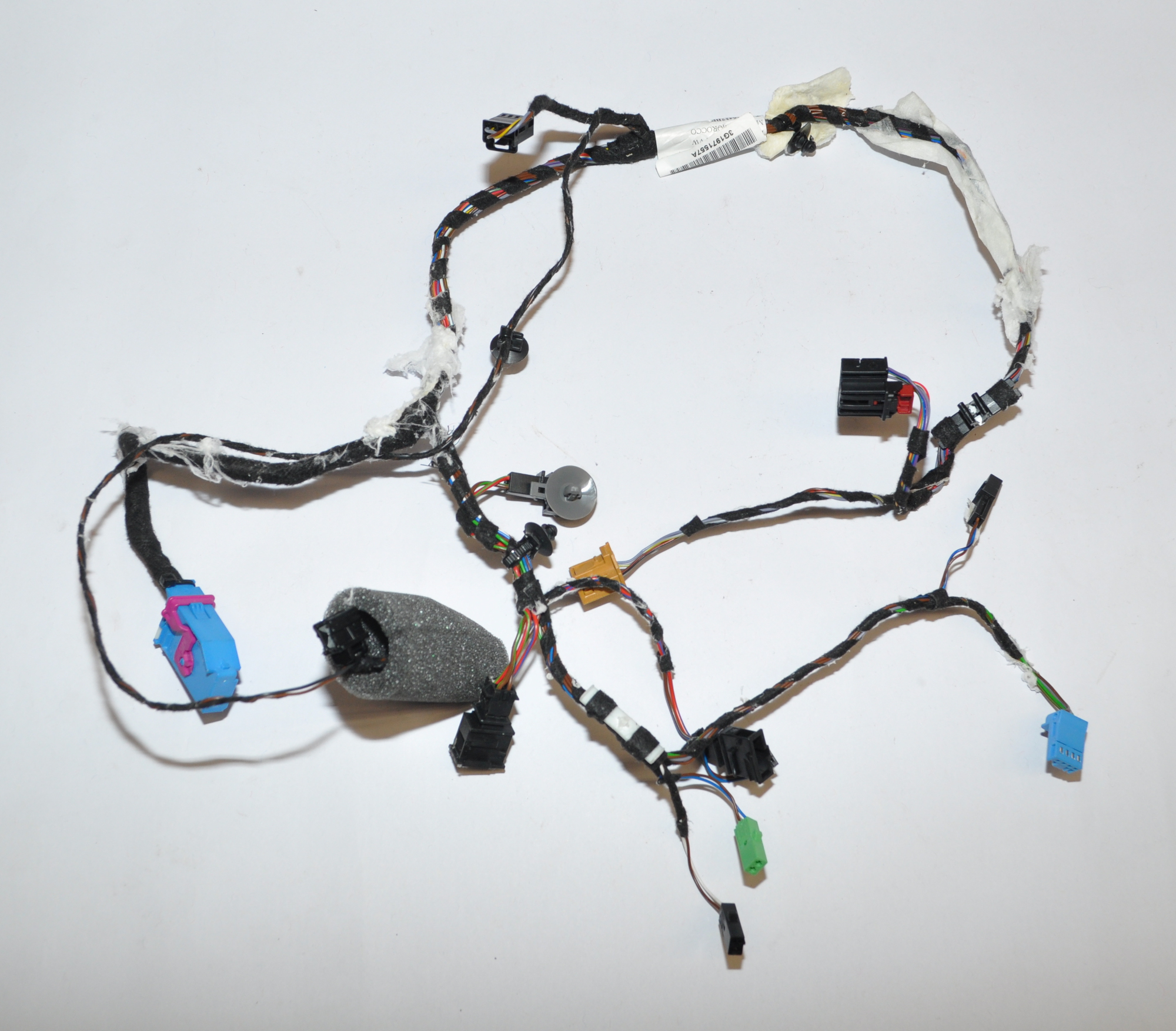 Kabelbaum Leitungssatz Türverkleidung Vorne,Links 3G1971557A PASSAT Original 
