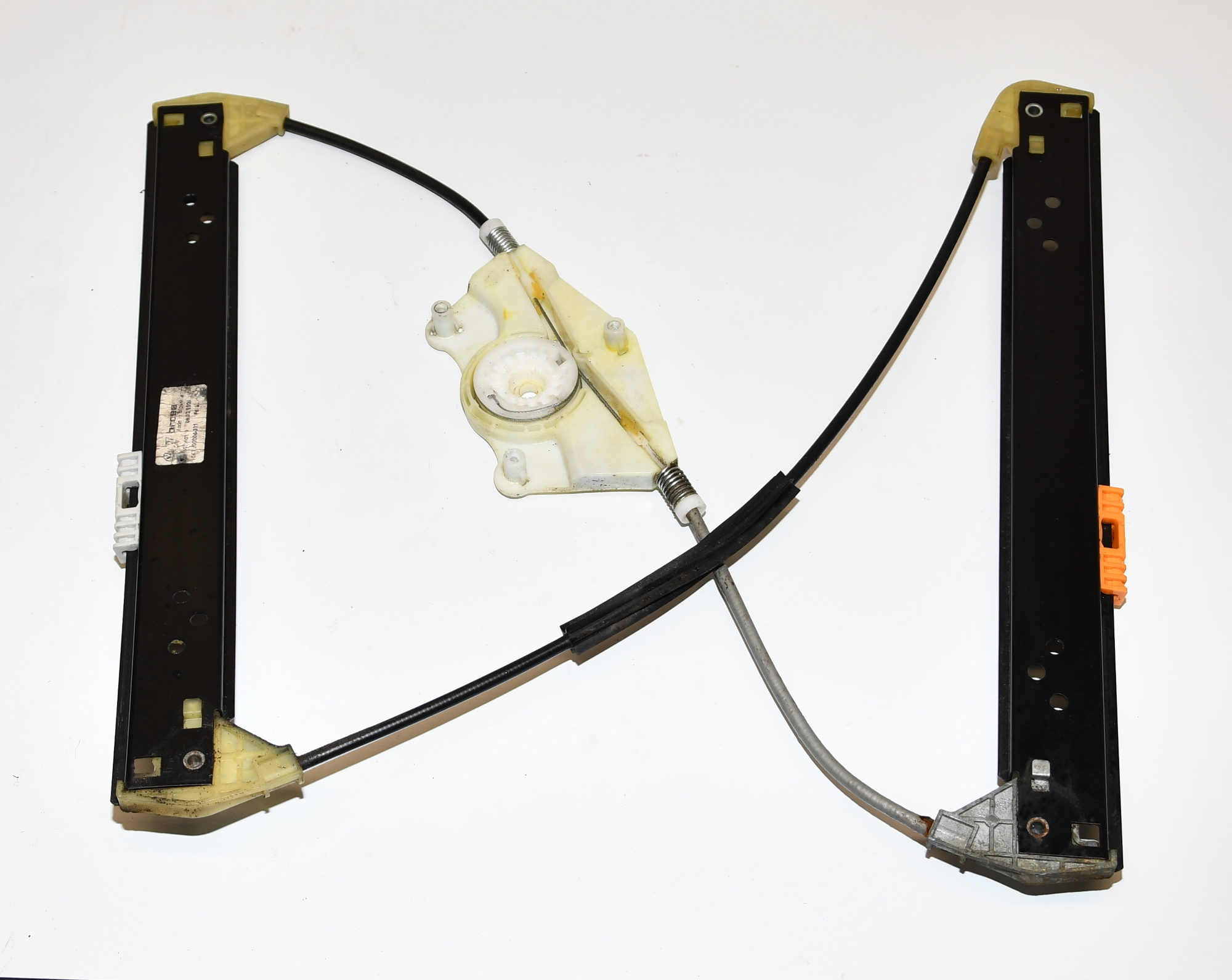 Fensterhebermechanik elektr. ohne Motor Hinten,Links 7L0839461D Touareg 7L 