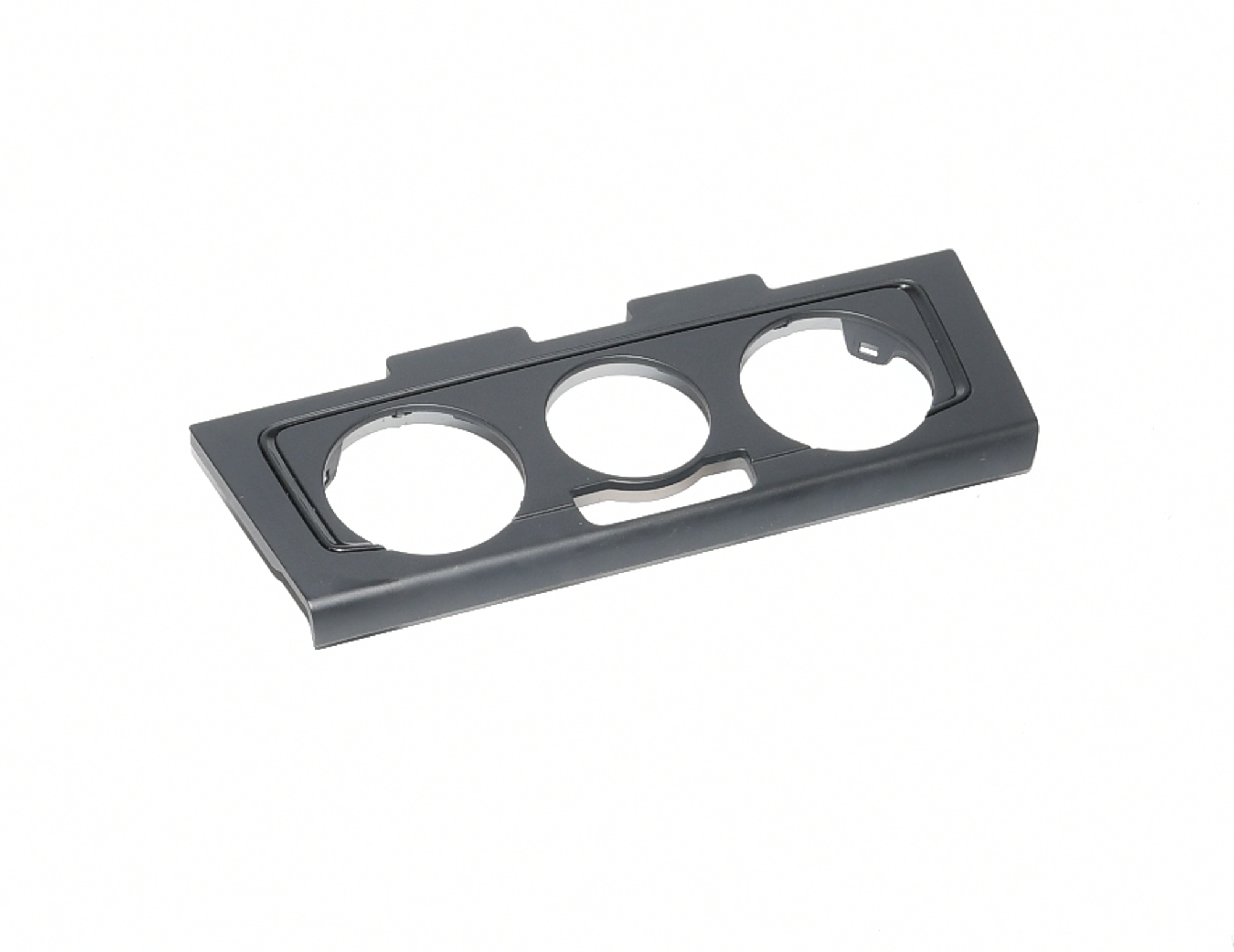 Dekor Blende Klimabedieneinheit  6C1819075 WMV Satinschwarz Polo 6R Original VW 