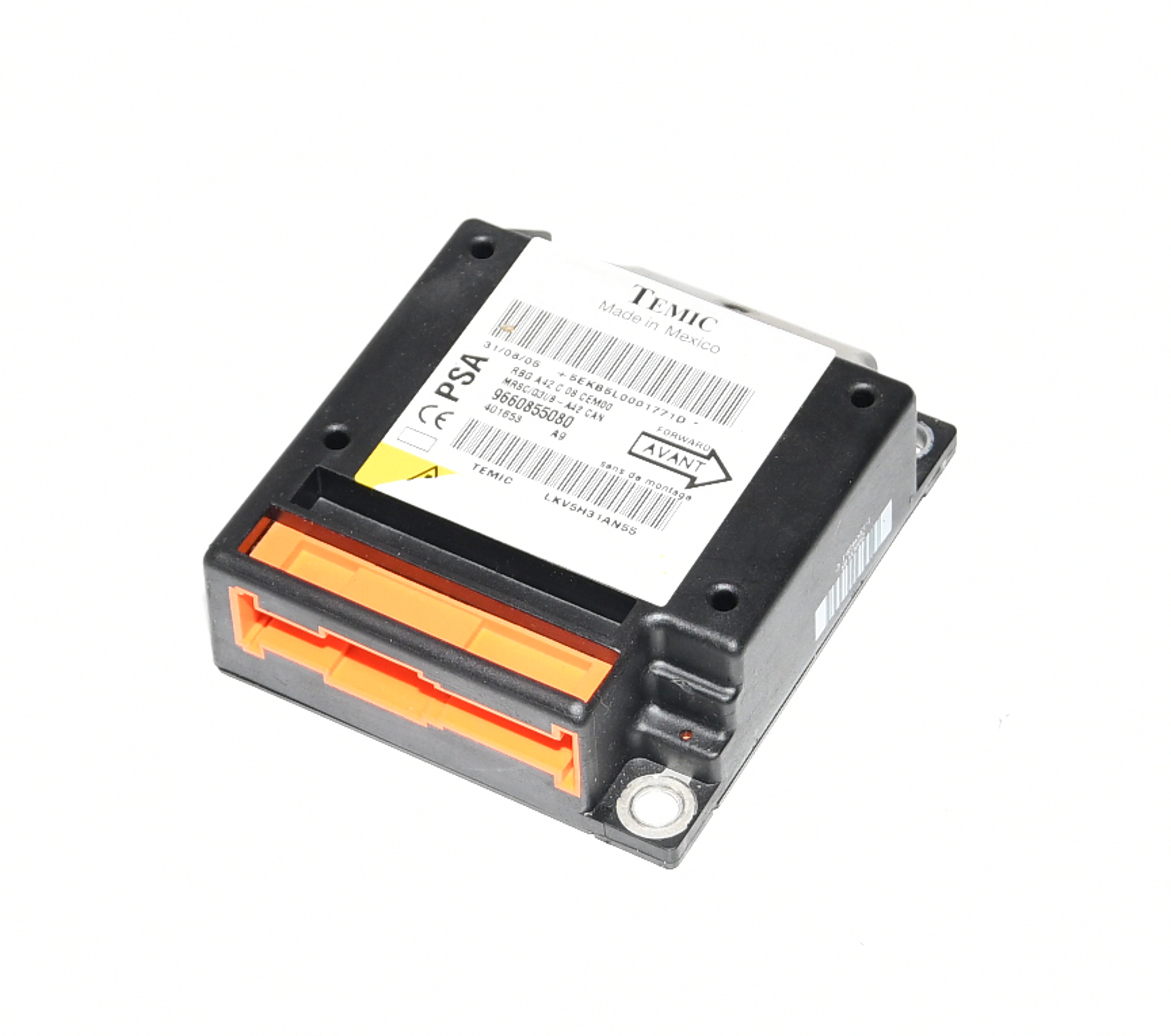 Airbagsteuergerät Airbagmodul  9660855080 C3 Pluriel Original Temic 