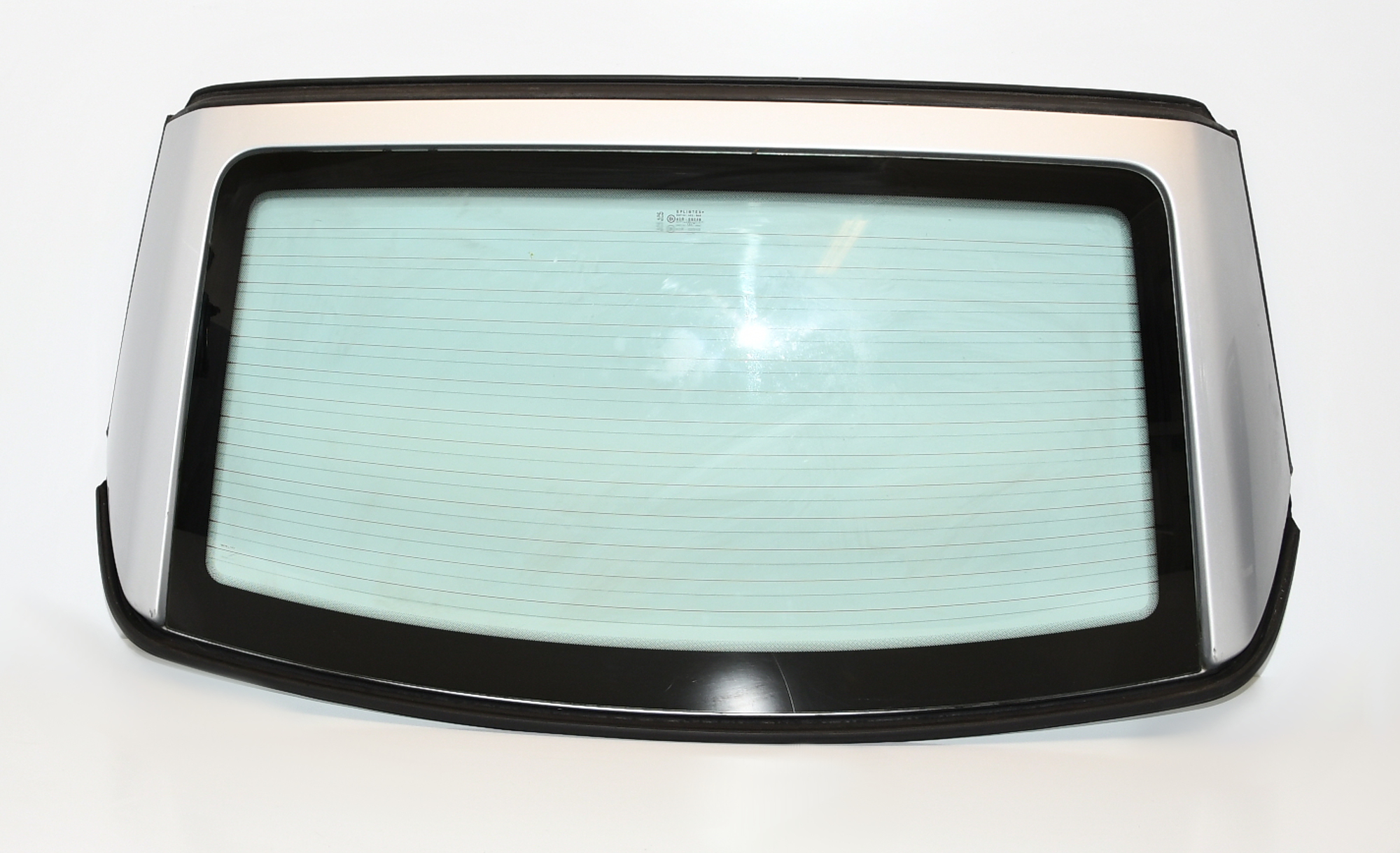 Heckscheibe  Verdeck 834596 EZR Alu. Grau 206 CC Cabrio Original Peugeot 
