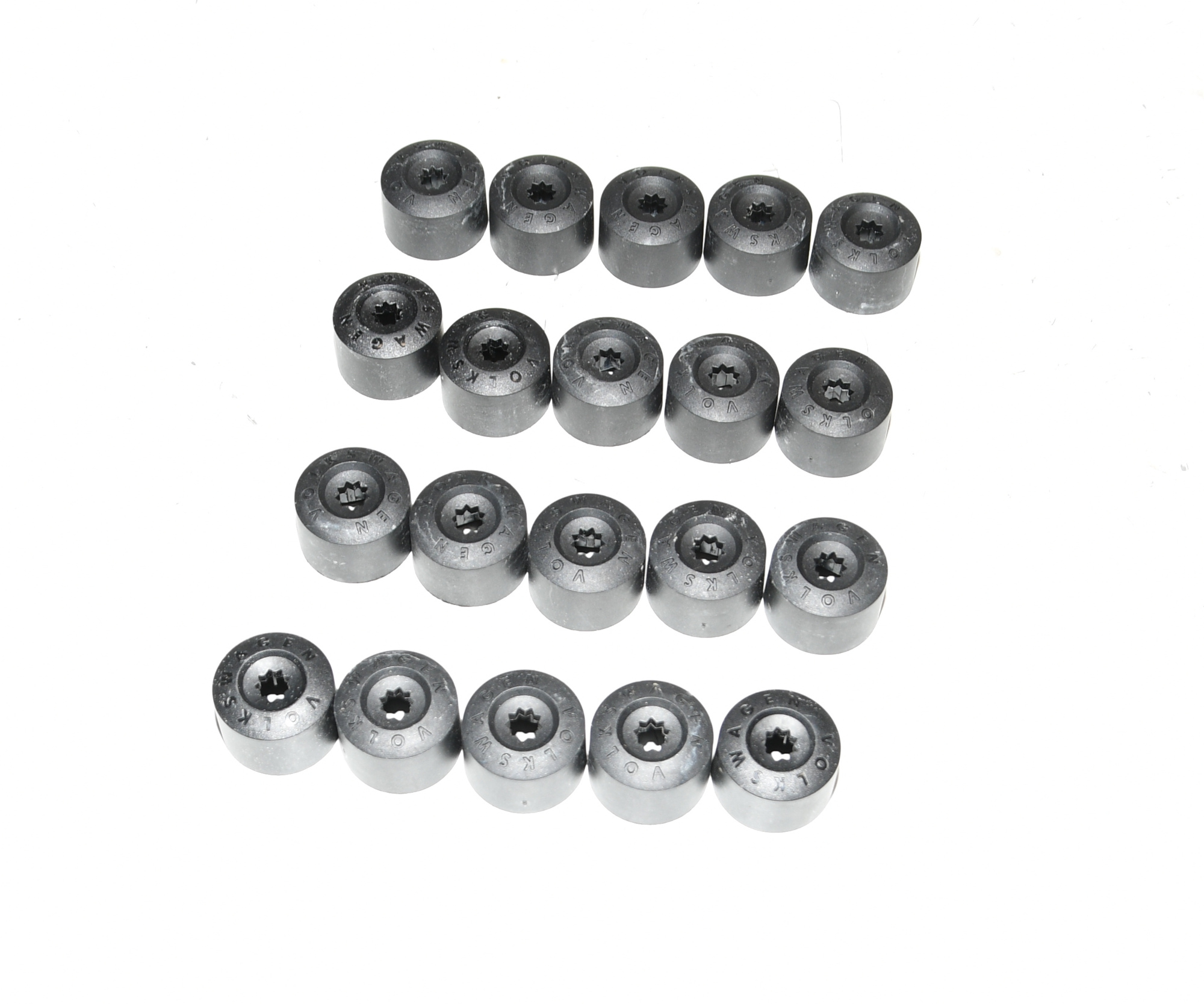 Abdeckkappe Nabendeckel Alufelge  20STK 3C0601173 9B9 Golf 6 VI 5K Original VW 