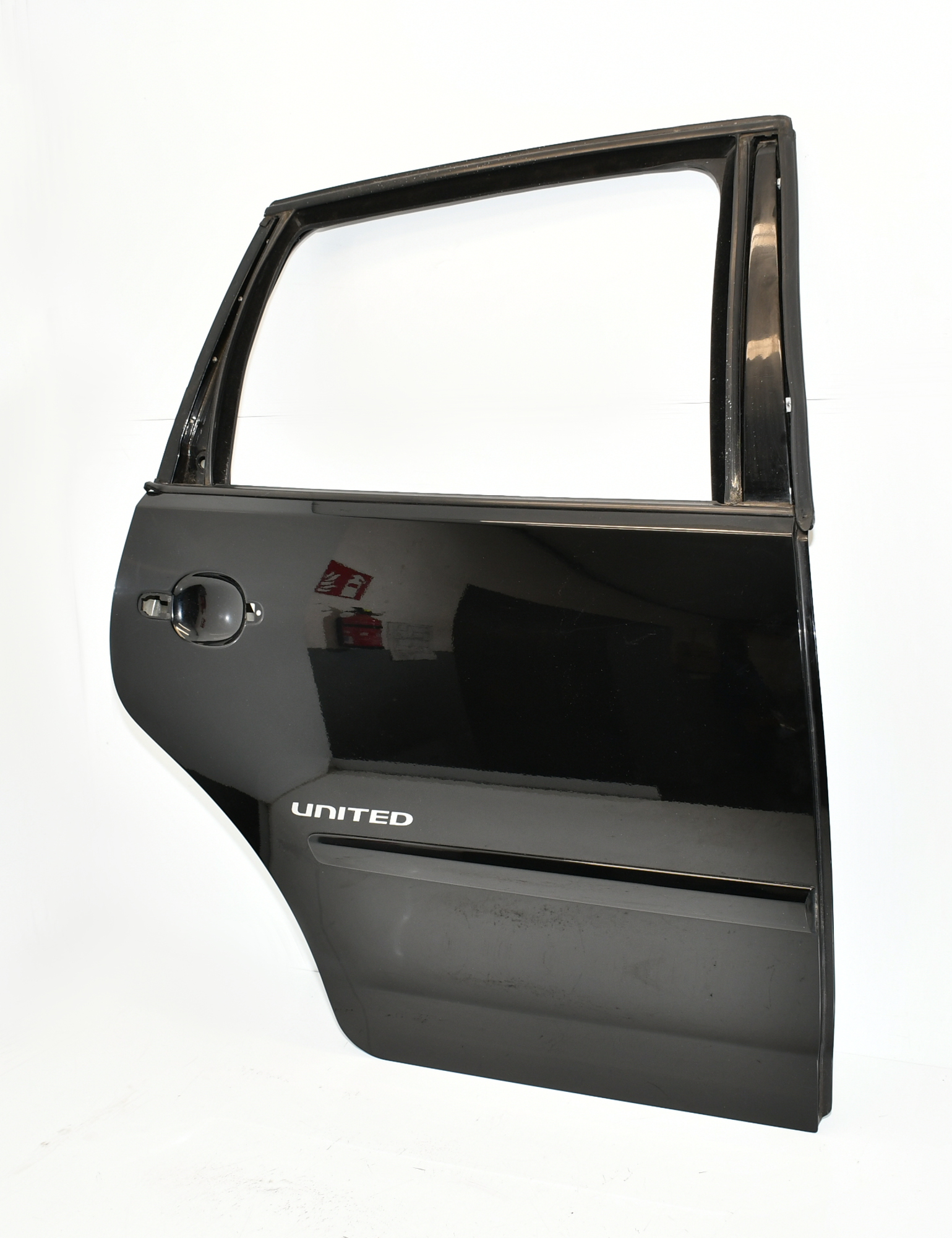 Tür Beifahrerseite Hinten,Rechts 6Q6833056H L041 Schwarz Polo 9N Original VW 
