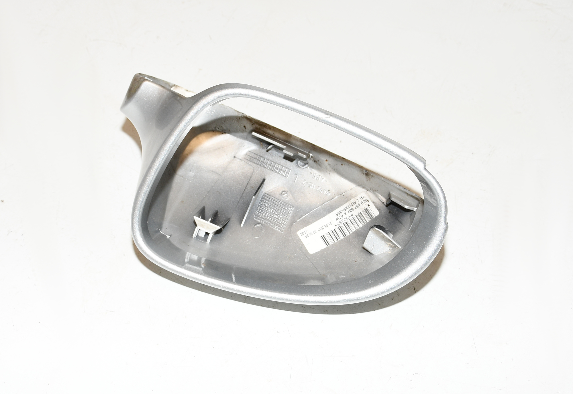 Spiegelkappe Außenspiegel Links 3C0857537A LA7W Reflexsilber Original VW 