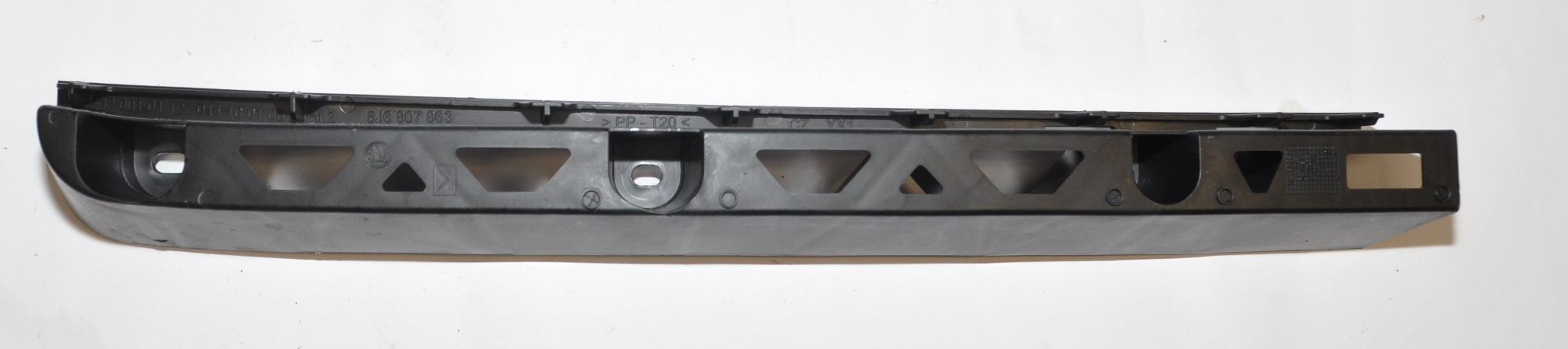 Führungsprofil Stoßstangenprofil Hinten,Links 5J6807863 Fabia 5J Original 