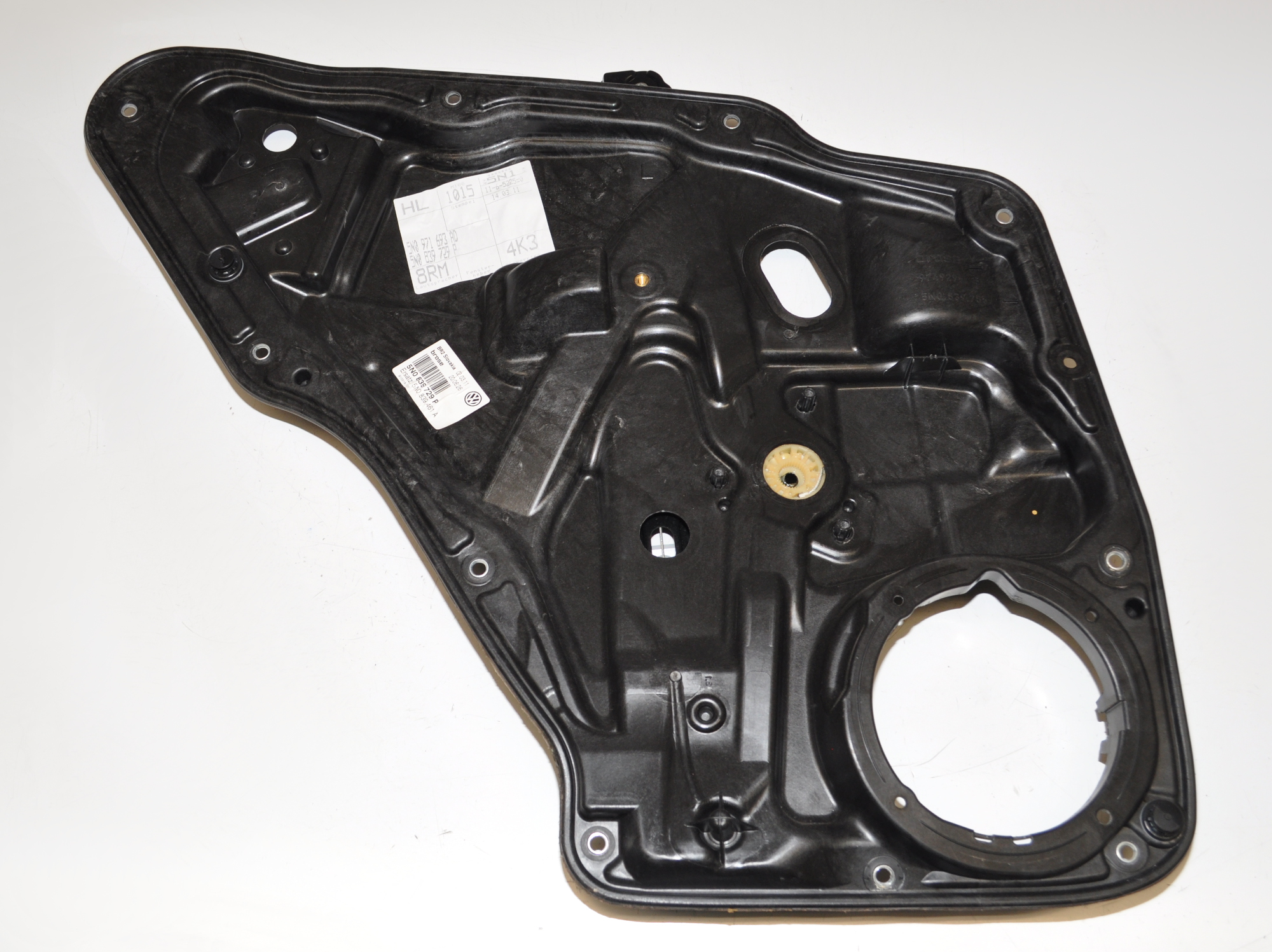 Fensterhebermechanik elektr. ohne Motor Hinten,Links 5N0839729P Tiguan 5N Orig. 