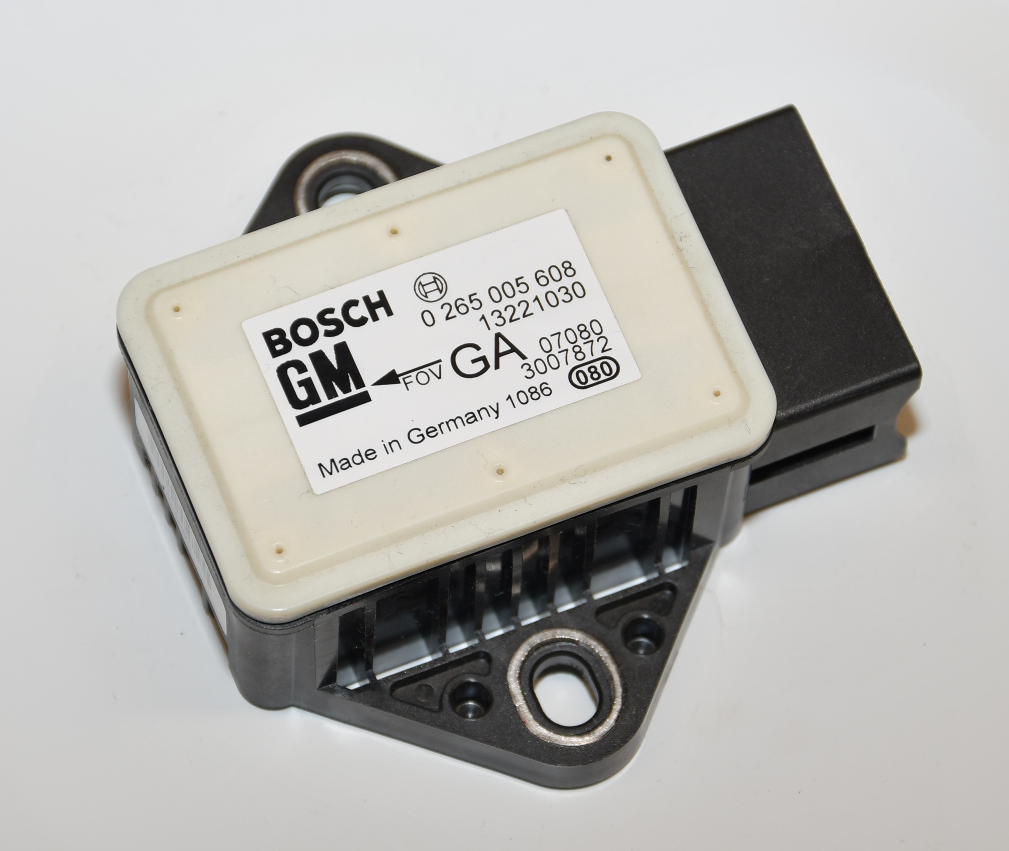 Querbeschleunigungsgeber Crashsensor  13221030 Corsa D Original Bosch 