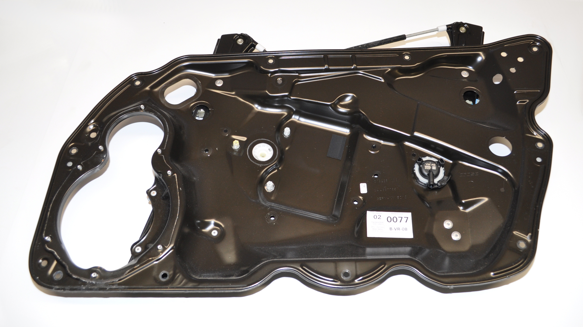 Fensterhebermechanik elektr. ohne Motor Vorne,Rechts 3AA837462C PASSAT Original 