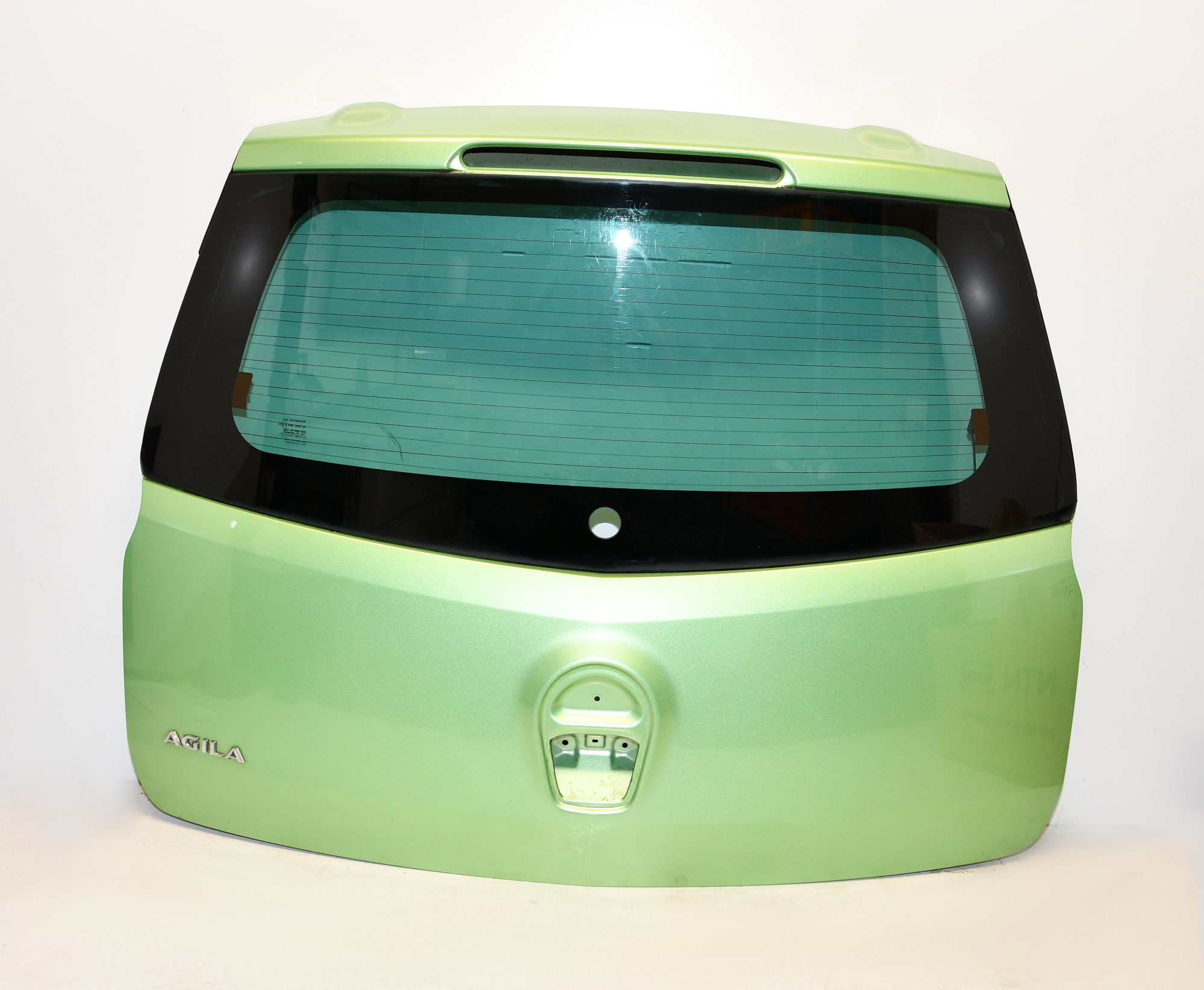 Heckklappe Kofferraumklappe  93193294 4VD Zitronengras Agila B Original Opel 