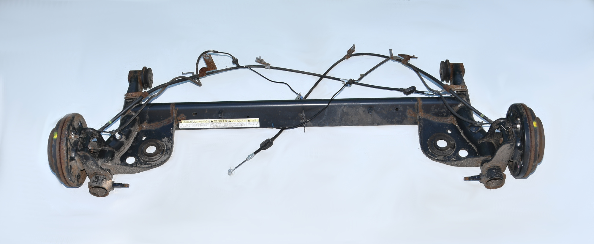 Hinterachse Achskörper Hilfsrahmen  93193096 Agila B Original Opel 