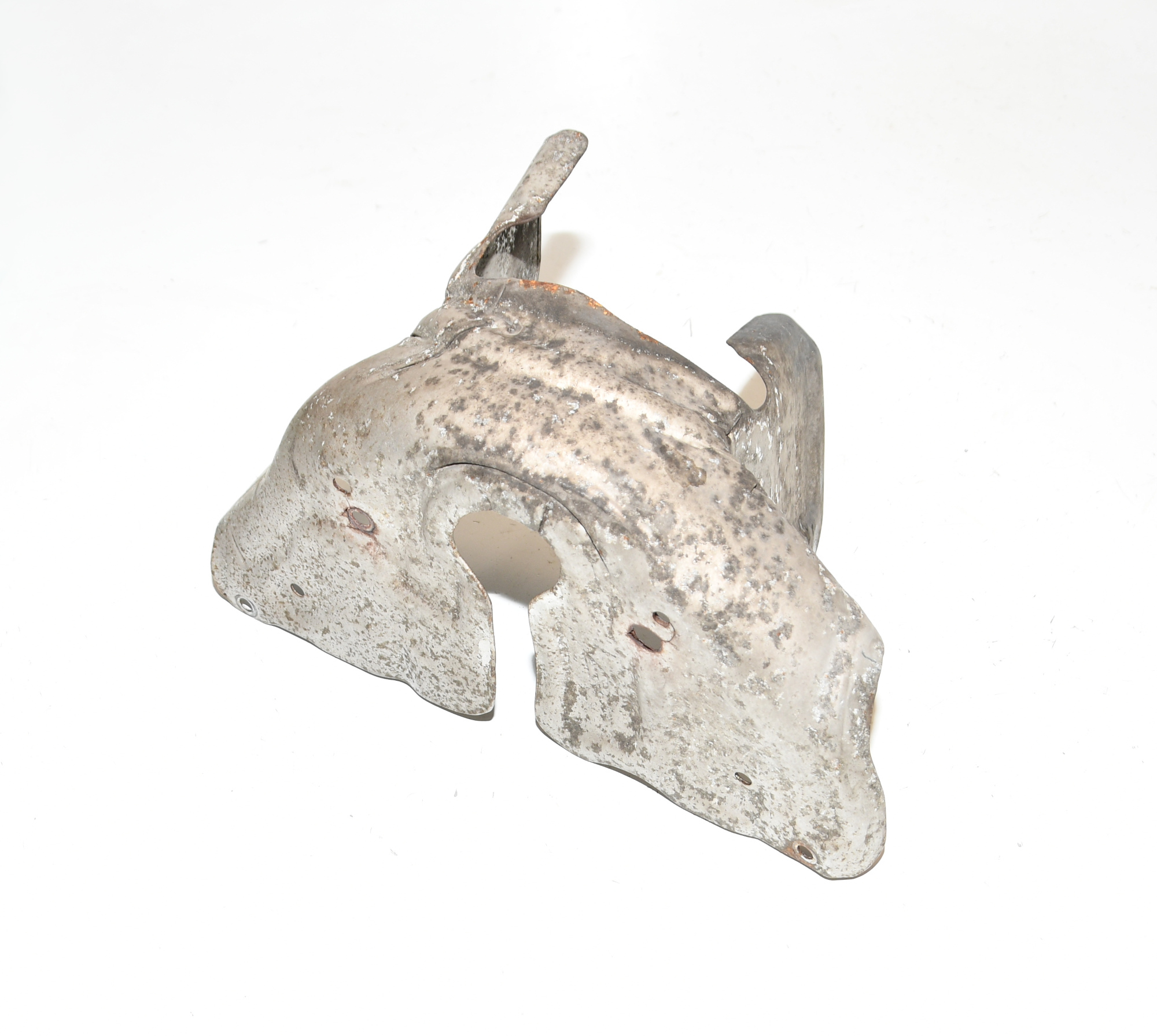 Hitzeschutzblech Warmluftfangblech Warmluftblech  Krümmer 9651212880 206 CC 