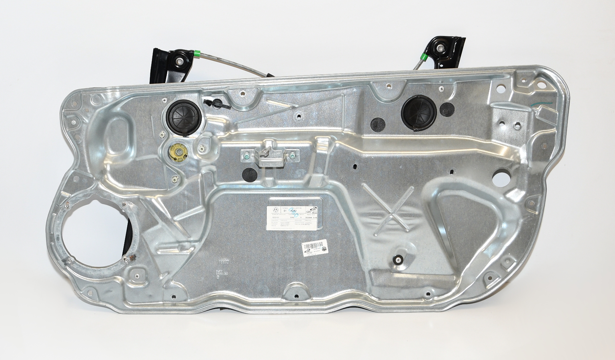 Fensterhebermechanik elektr. ohne Motor Vorne,Rechts 6Q3837402AD 3-Türer Orig. 