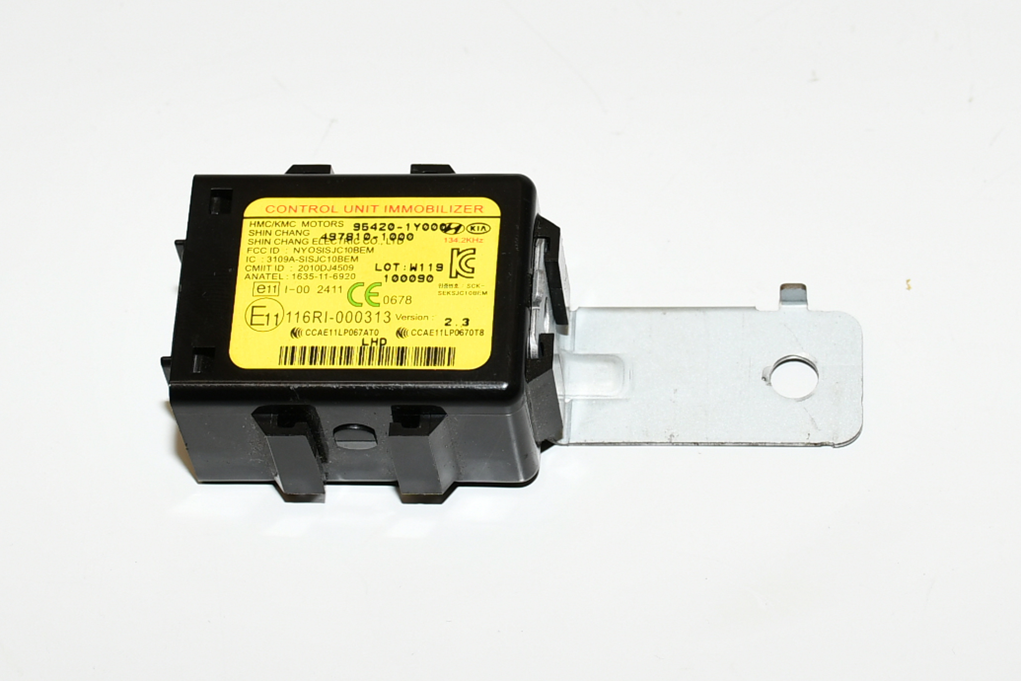 Steuergerät Diebstahlschutz  Wegfahrsperre 95420-1Y000  Picanto II TA Original 