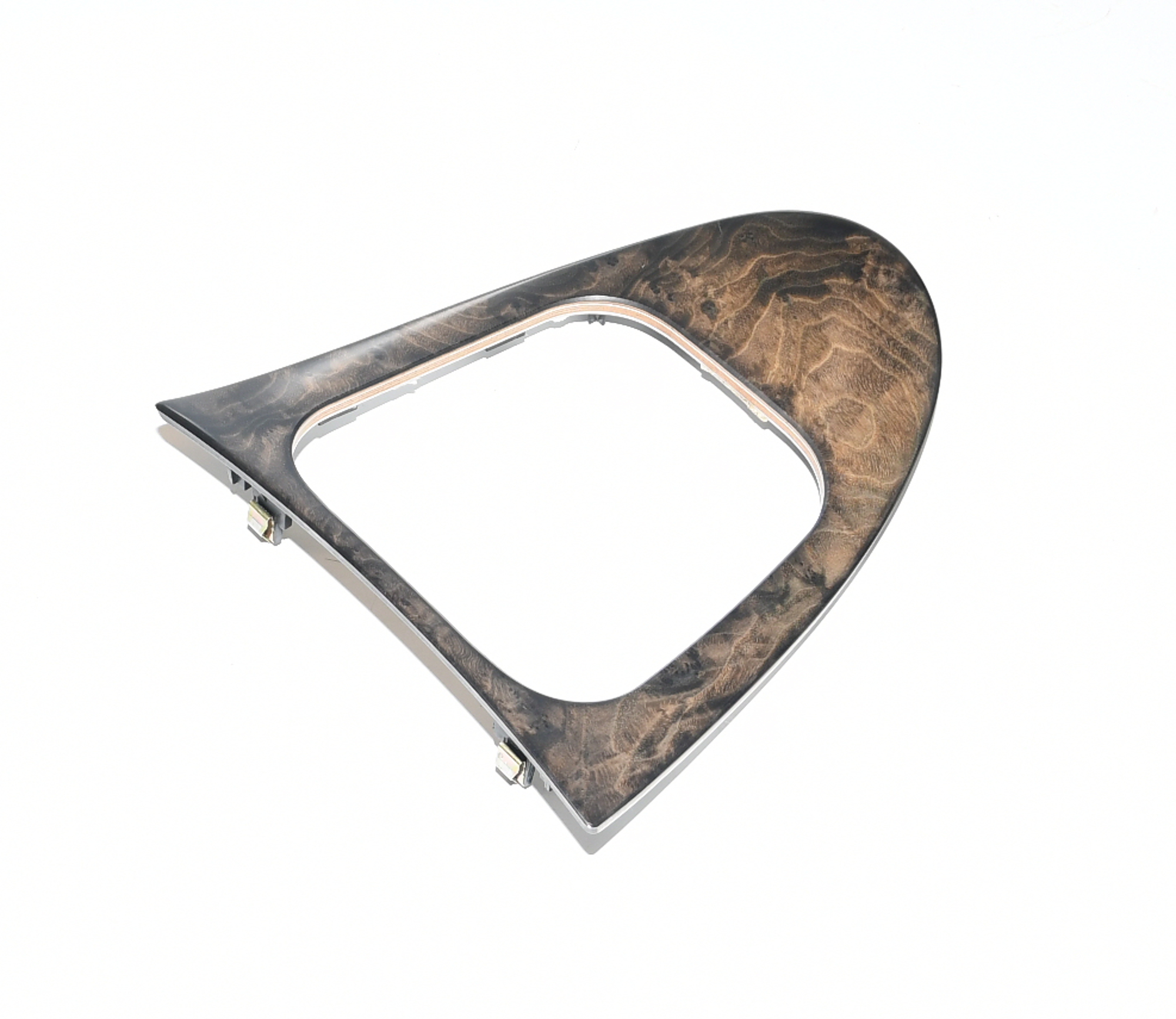 Rahmen Umrandung Schalthebel  A2096804107 Holz Esche Schwarz CLK 209 Coupe   