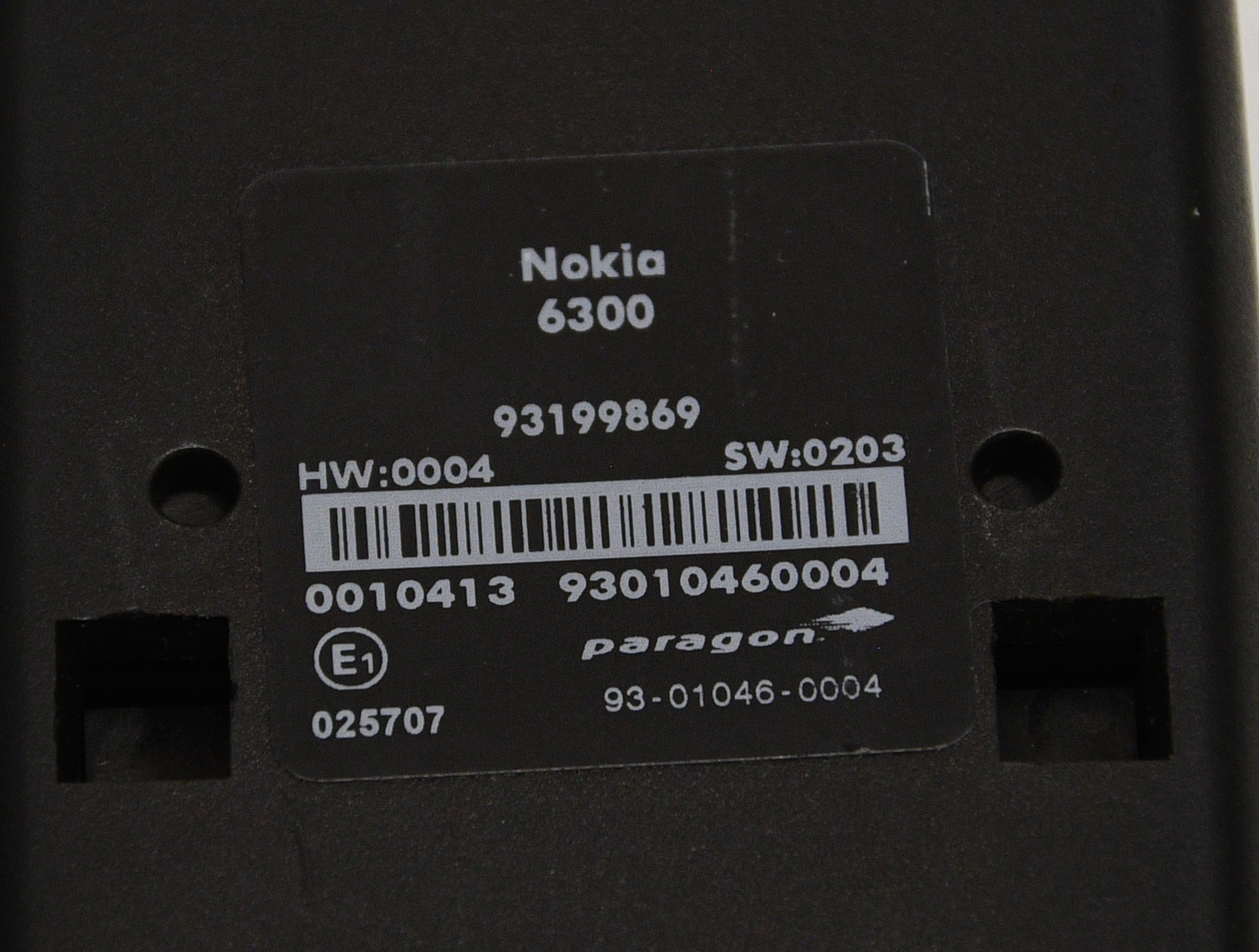 Handyaufnahme Telefonhalterung Handyhalter  Nokia 6300 93199869 Original Opel 
