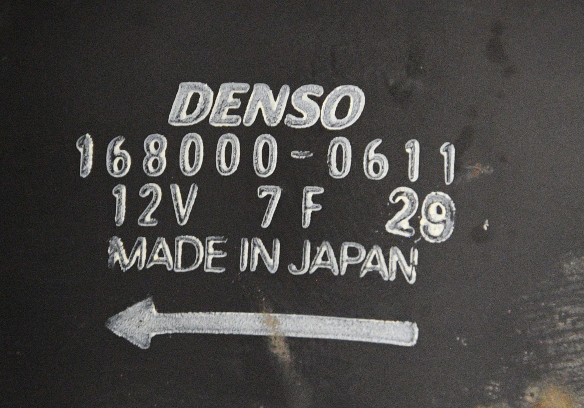 Lüftermotor Kühlerlüfter  168000-0611 Liana Original Suzuki 