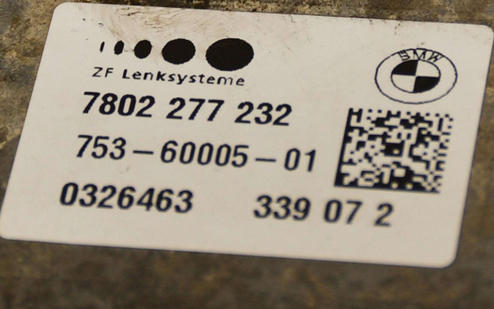 Lenkgetriebe Servolenkgetriebe  6785267 E81 Original ZF 
