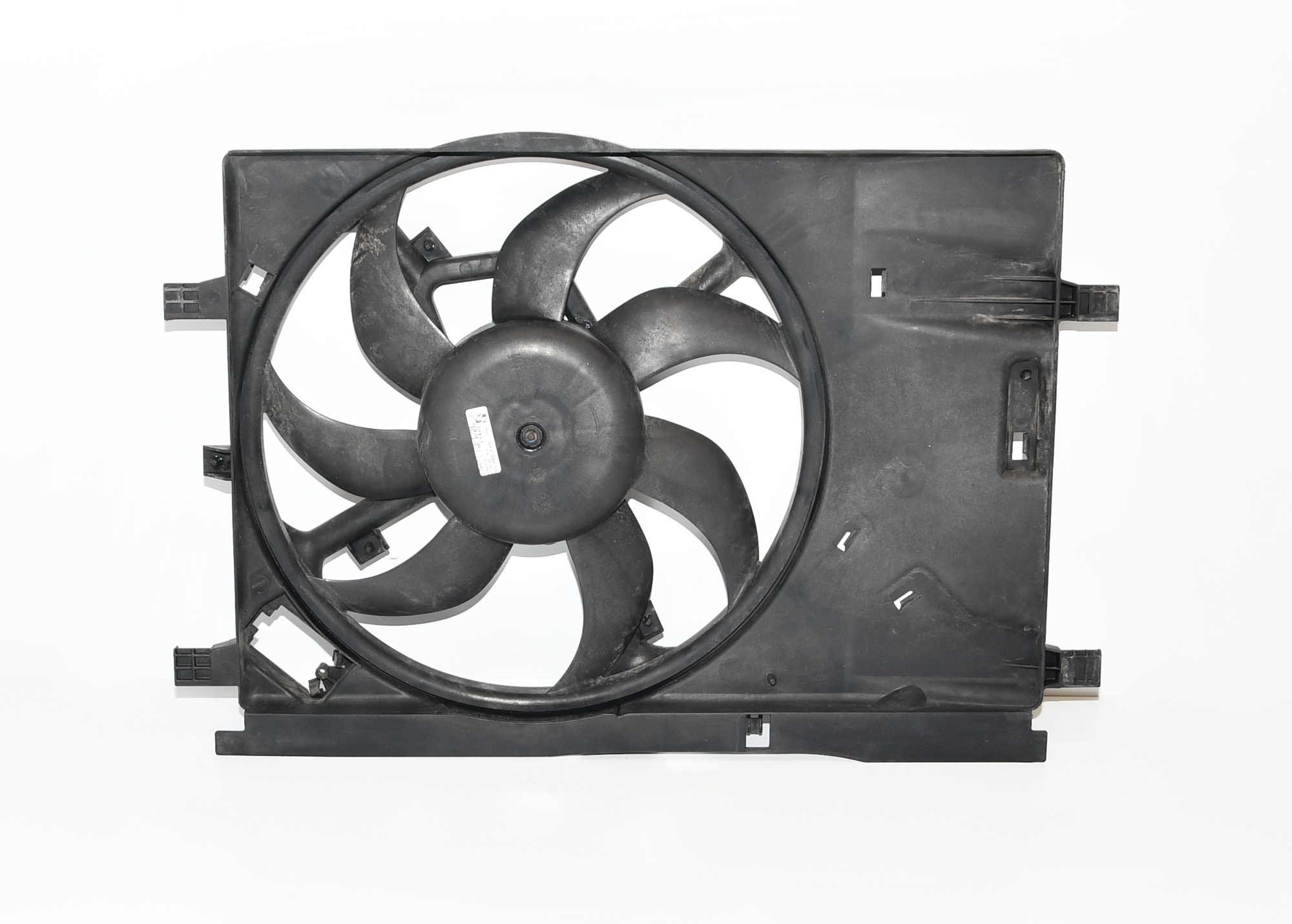 Lüftermotor Kühlerlüfter  mit Lüfterzarge 13256567 Corsa D Original Behr 