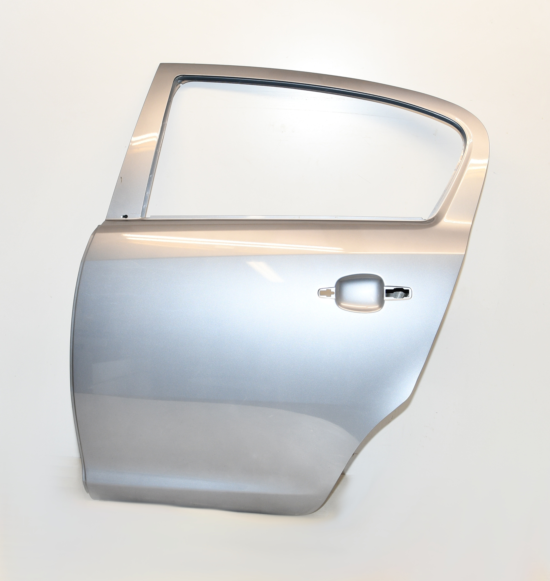 Tür Fahrerseite Hinten,Links 93189342 4AU Lichtsilber Corsa D Original Opel 