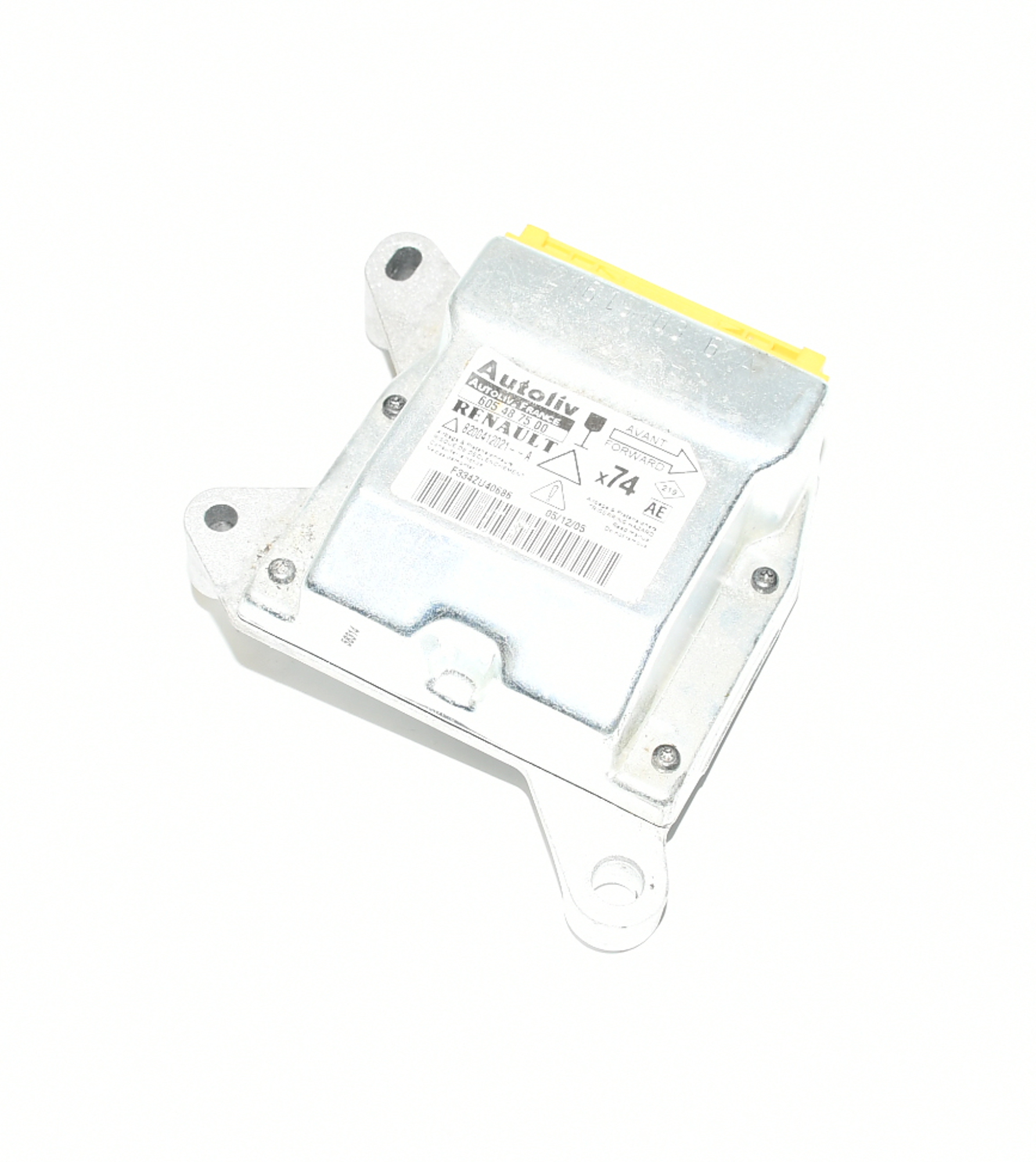 Airbagsteuergerät Airbagmodul  8200412021 Laguna II Grandtour Original Autoliv 