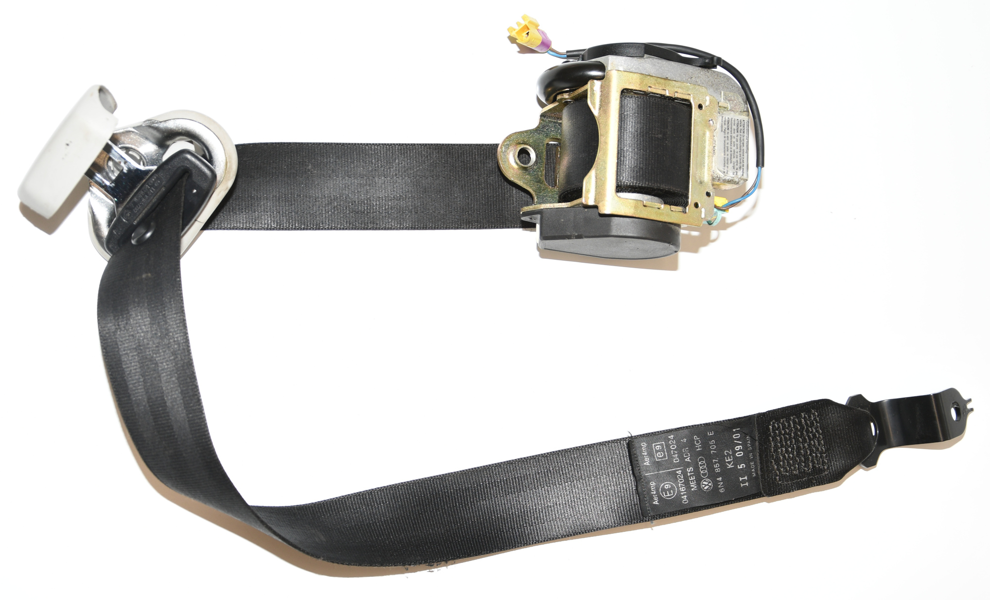 Dreipunkt Sicherheitsgurt Vorne,Links 6N4857705E HCP Polo 6N Original VW 