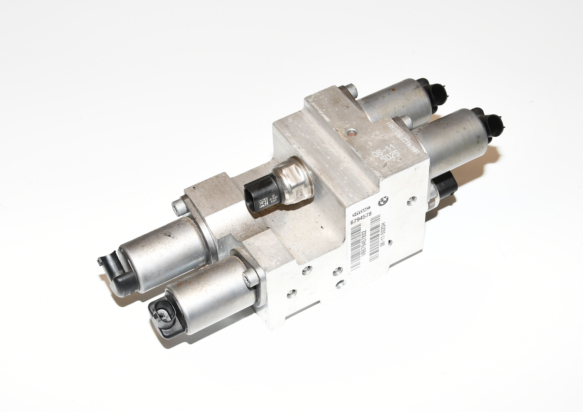 Druckspeicher Luftfederung  Ventilblock 6794578 X6 E71 Original BMW 