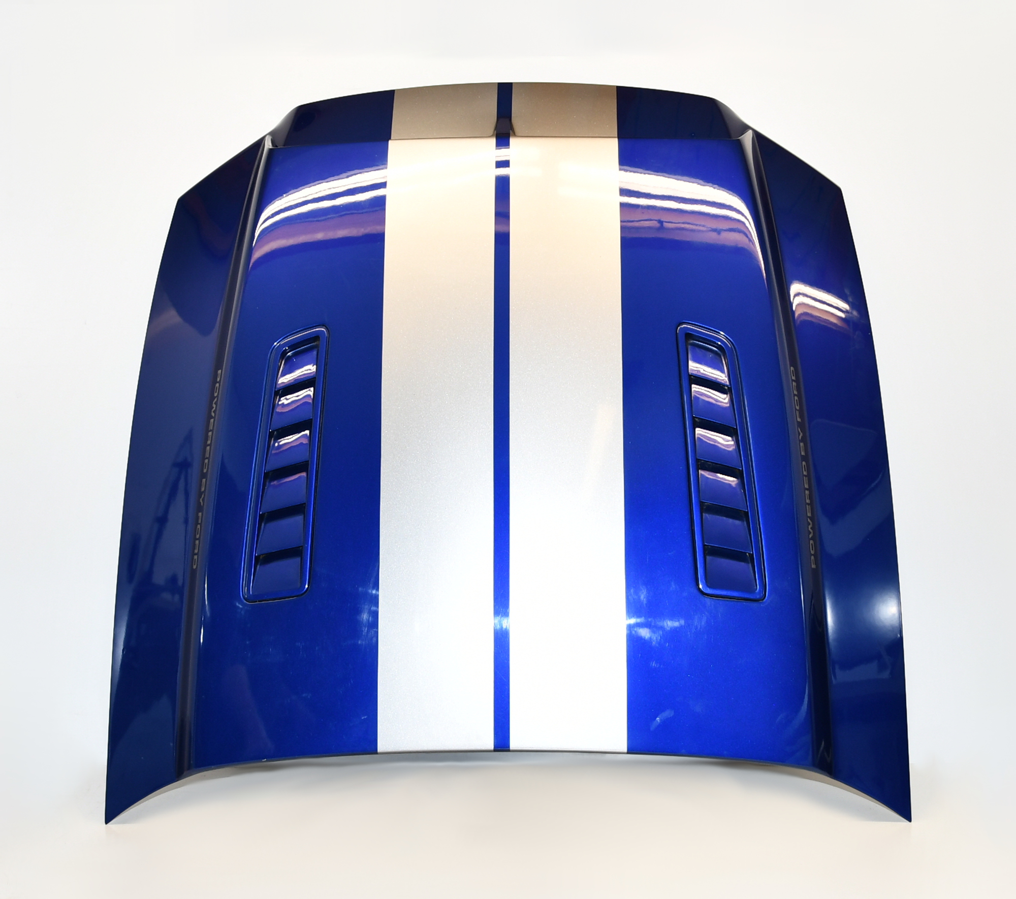 Motorhaube Frontklappe  MH J4 Deep Impact Blue Roush P Mustang V Coupe Original 