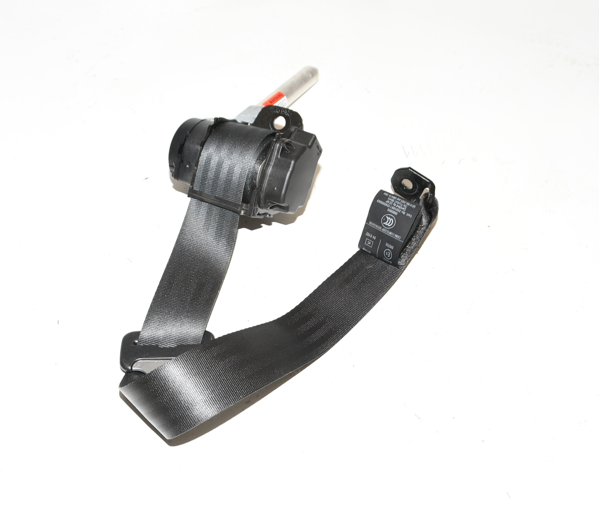 Dreipunkt Sicherheitsgurt Hinten,Links 8639551 charcoal  Original Volvo 