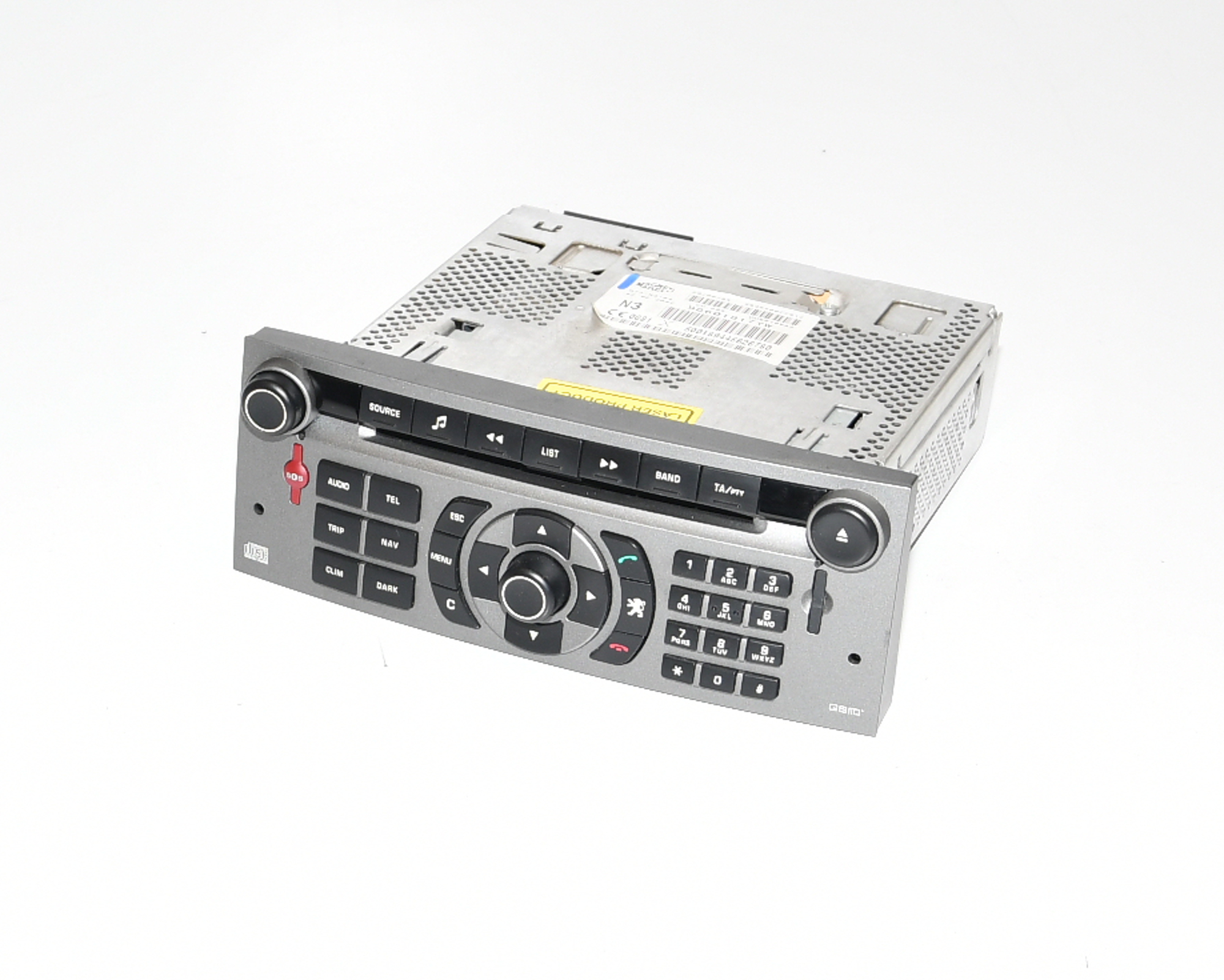 Autoradio CD-Radio  Navigation Telefon 96601817YW 407 SW Original 