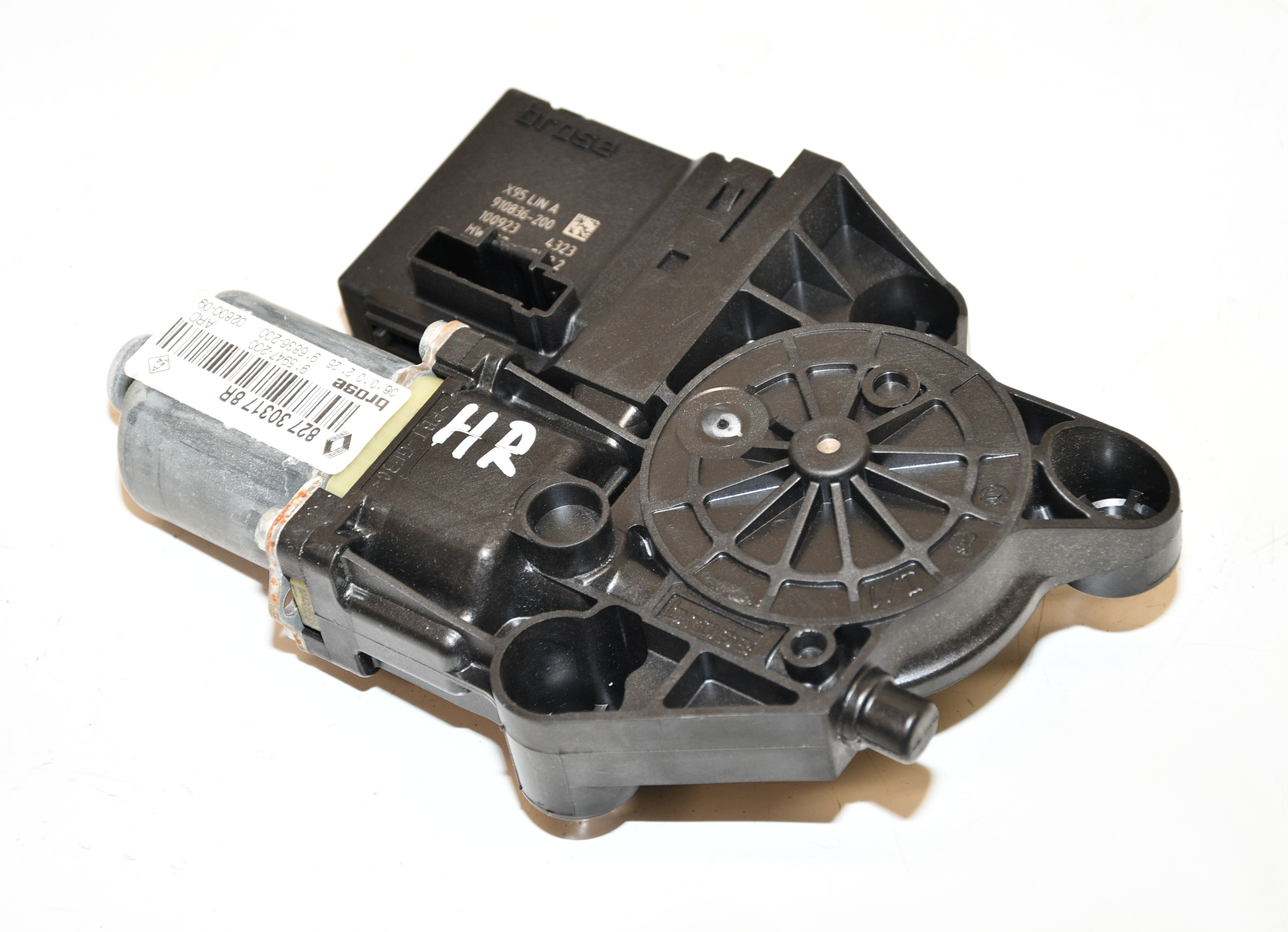 Fensterhebermotor mit Steuergerät Hinten,Rechts 827303178R Grand Scenic III 